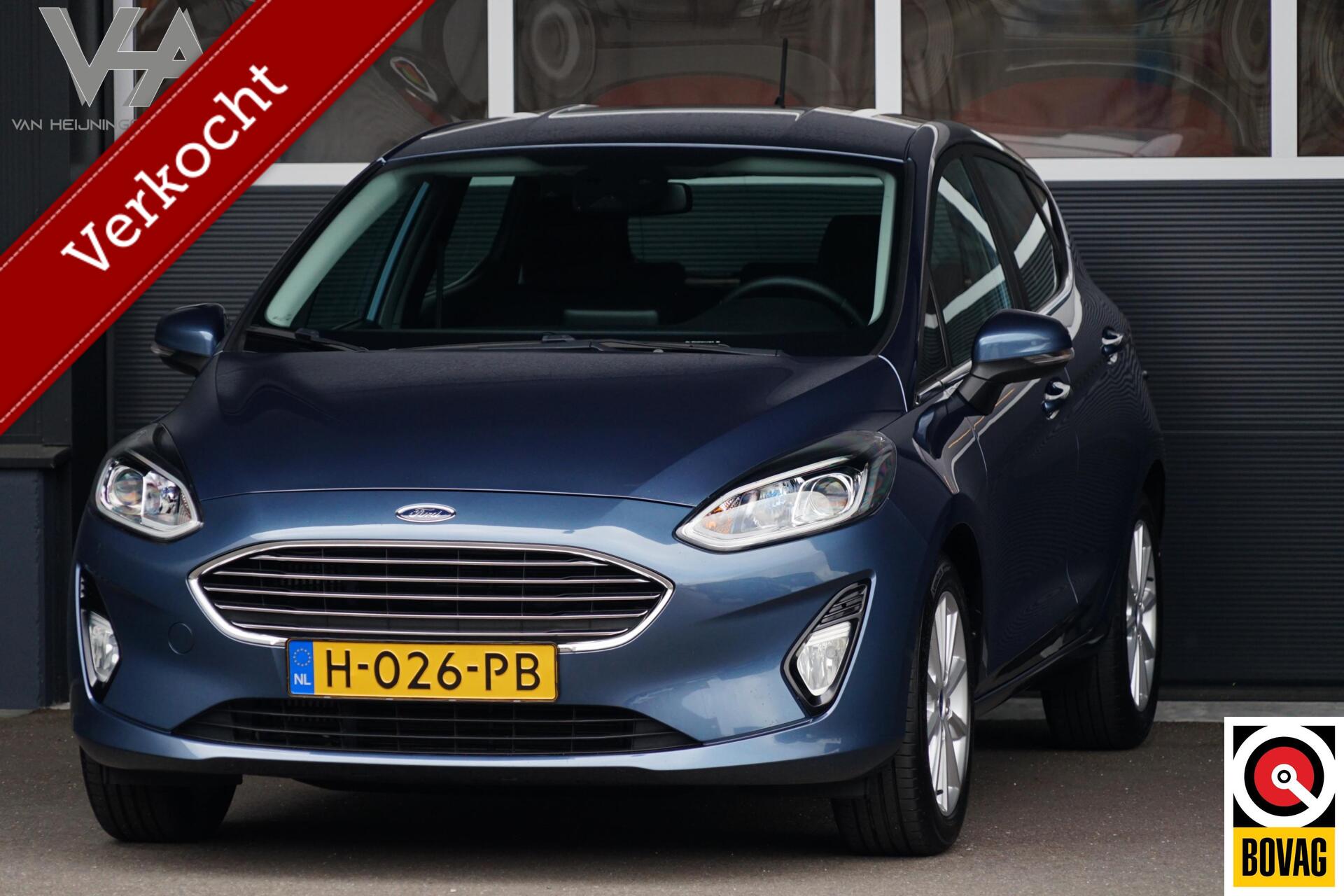 Ford Fiesta 1.0 EcoBoost Titanium, NL, clima, PDC, cruise 2020 - voorkant