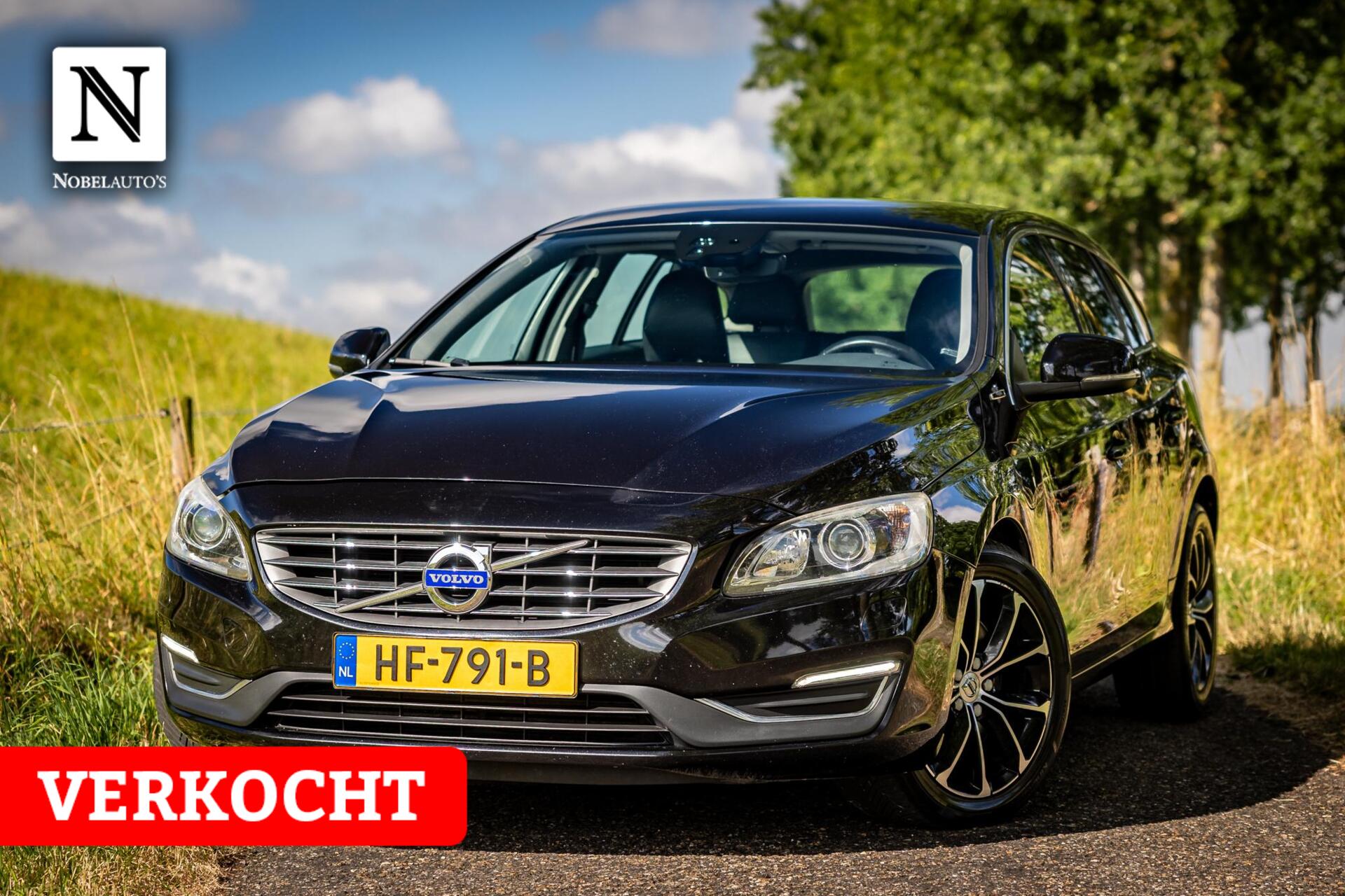 Volvo V60 Twin Engine 2.4 D6 Twin Engine R-Design |Nap |Hybrid |Leder 2015 - voorkant