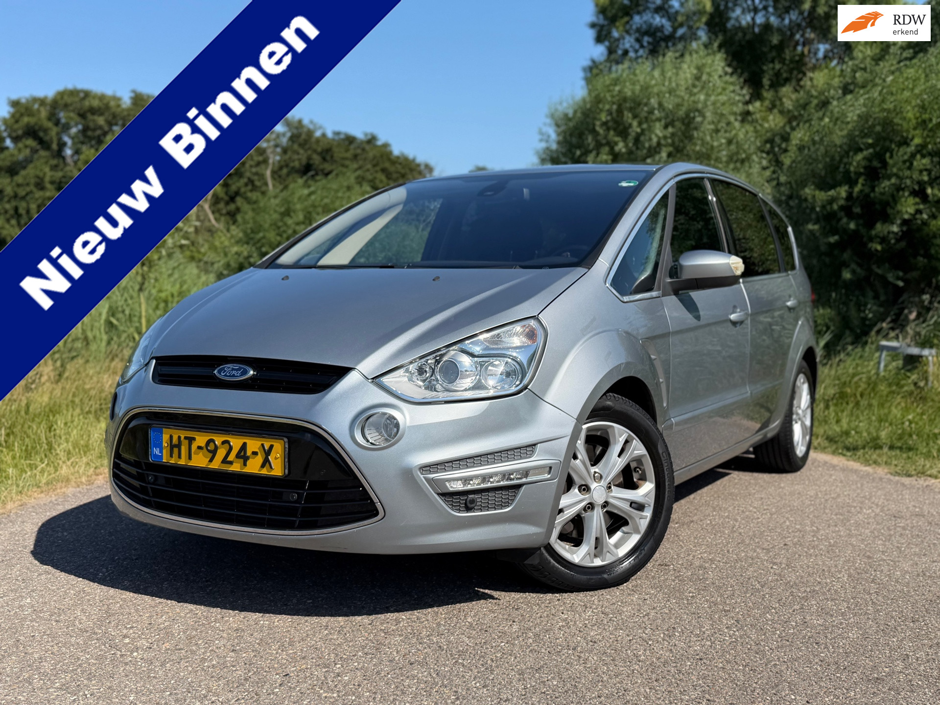 Ford S-max 2.0 EcoBoost S Edition / Automaat / Stoelverwarming / Leder / Panorama dak / Cruise Control / 2010 - voorkant