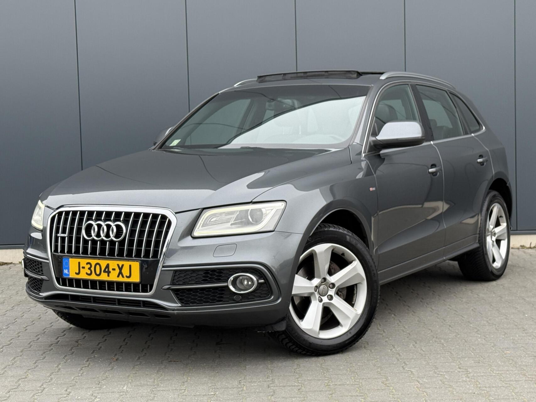 Audi Q5 2.0 TFSI Quattro 2x S-Line - Facelift - Pano - Xenon - Navi 2013 - voorkant