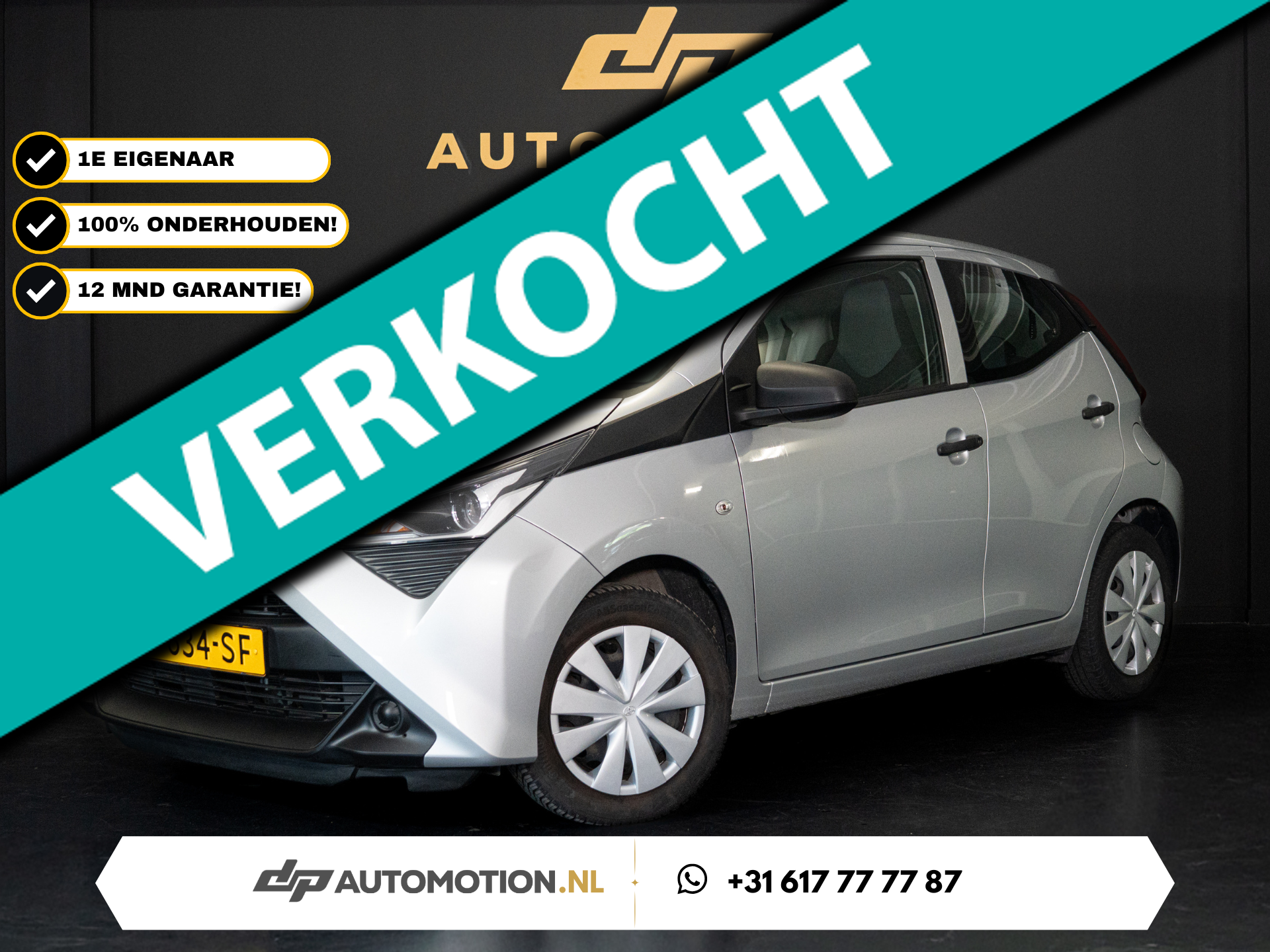 Toyota Toyota Aygo 1.0 VVT-i x-fun | 1e Eig | Airco | NAP 2020 - voorkant