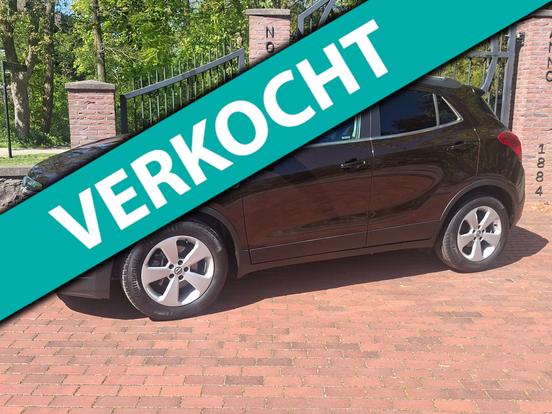 Opel Mokka 1.4 Turbo Trekhaak Leer Navi Opendak Stoelverw. 2016 - voorkant