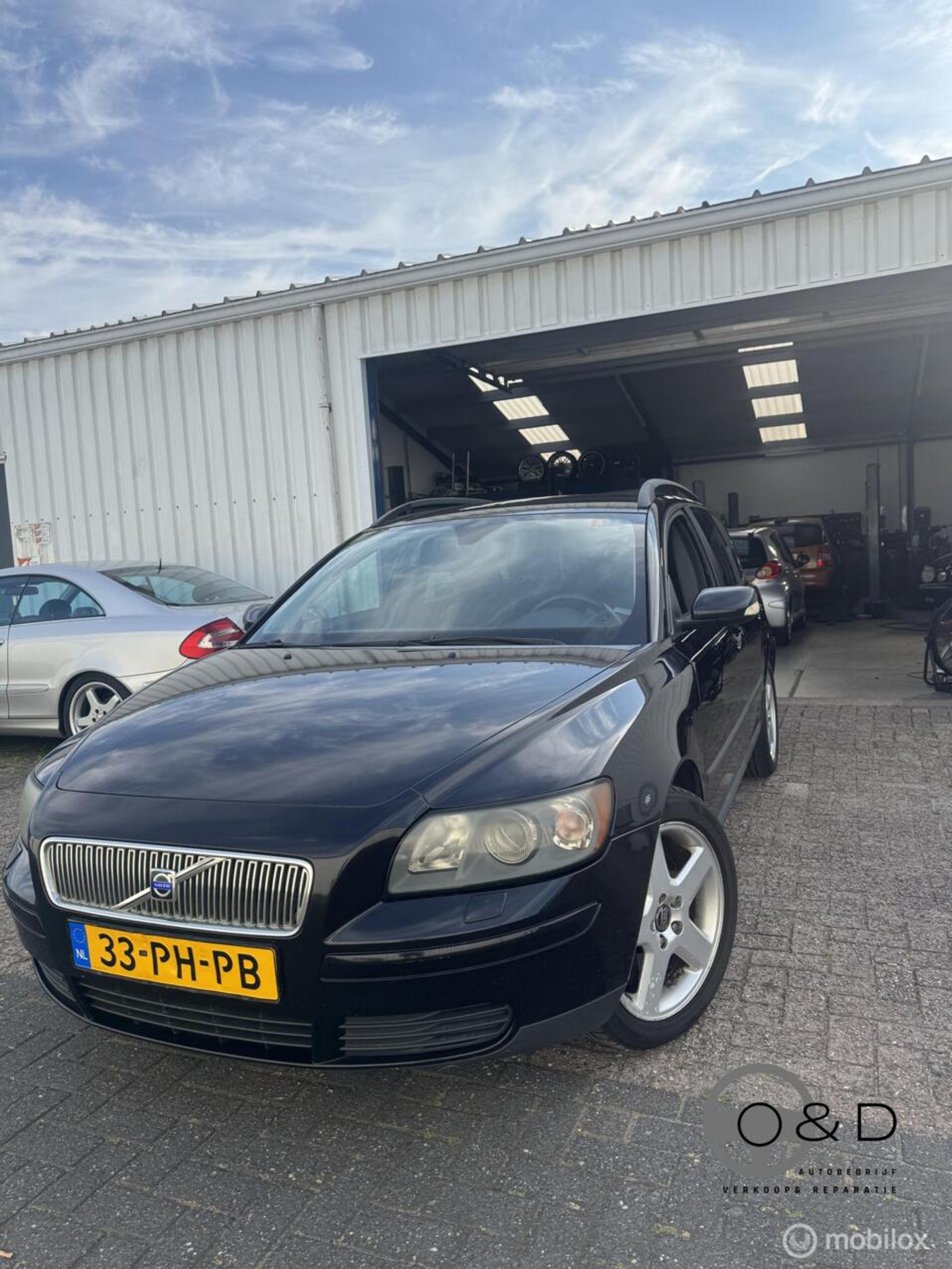 Volvo V50 2.5 T5 AWD Summum|½ Leder|Cruise|Airco|Automaat 2004 - voorkant