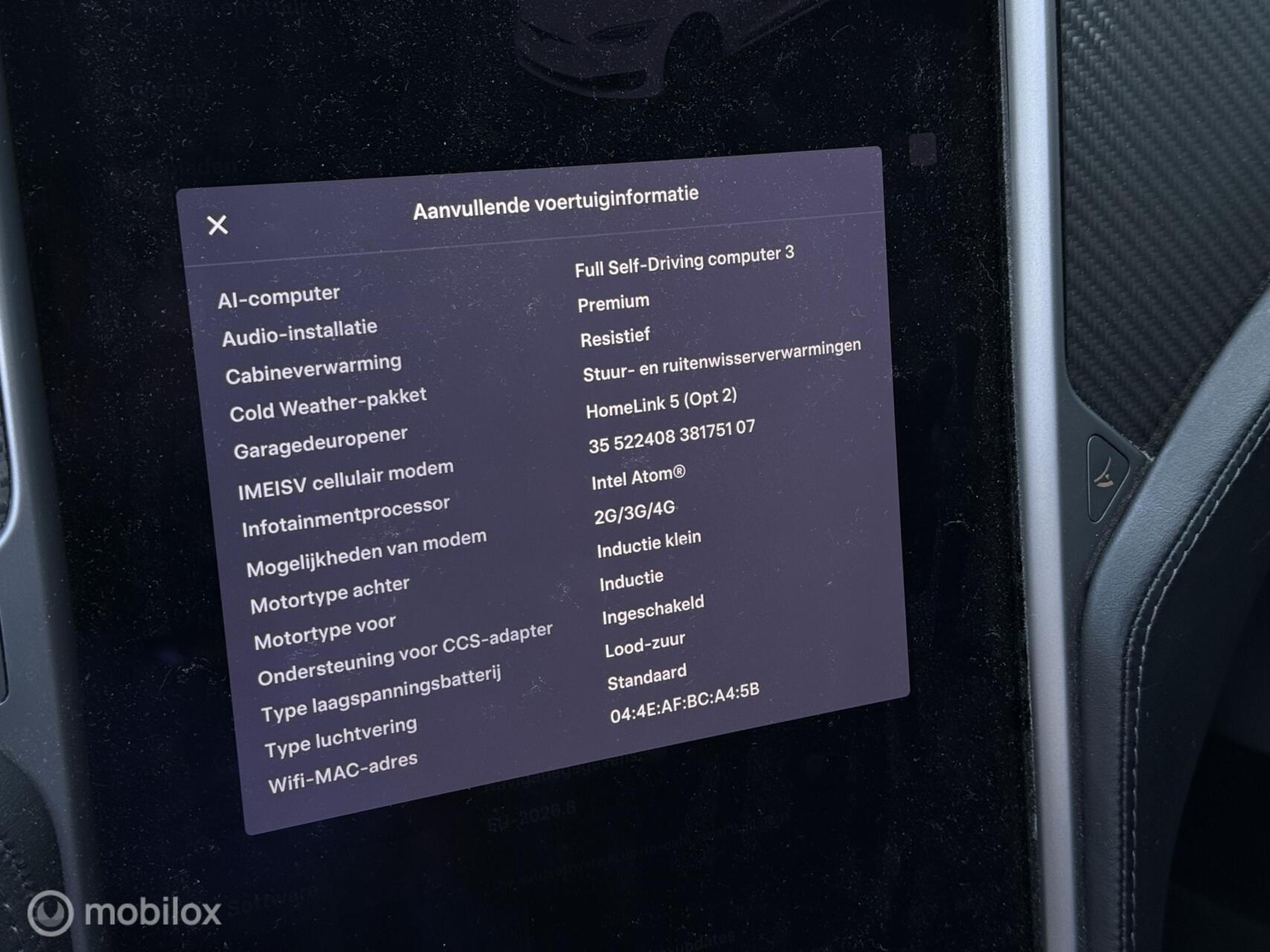 Foto van Tesla Model S