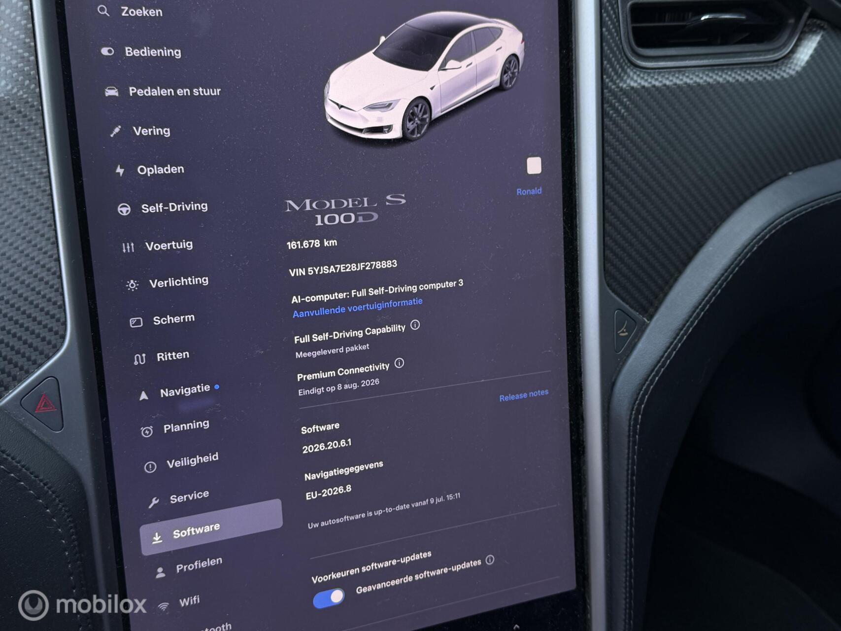 Foto van Tesla Model S