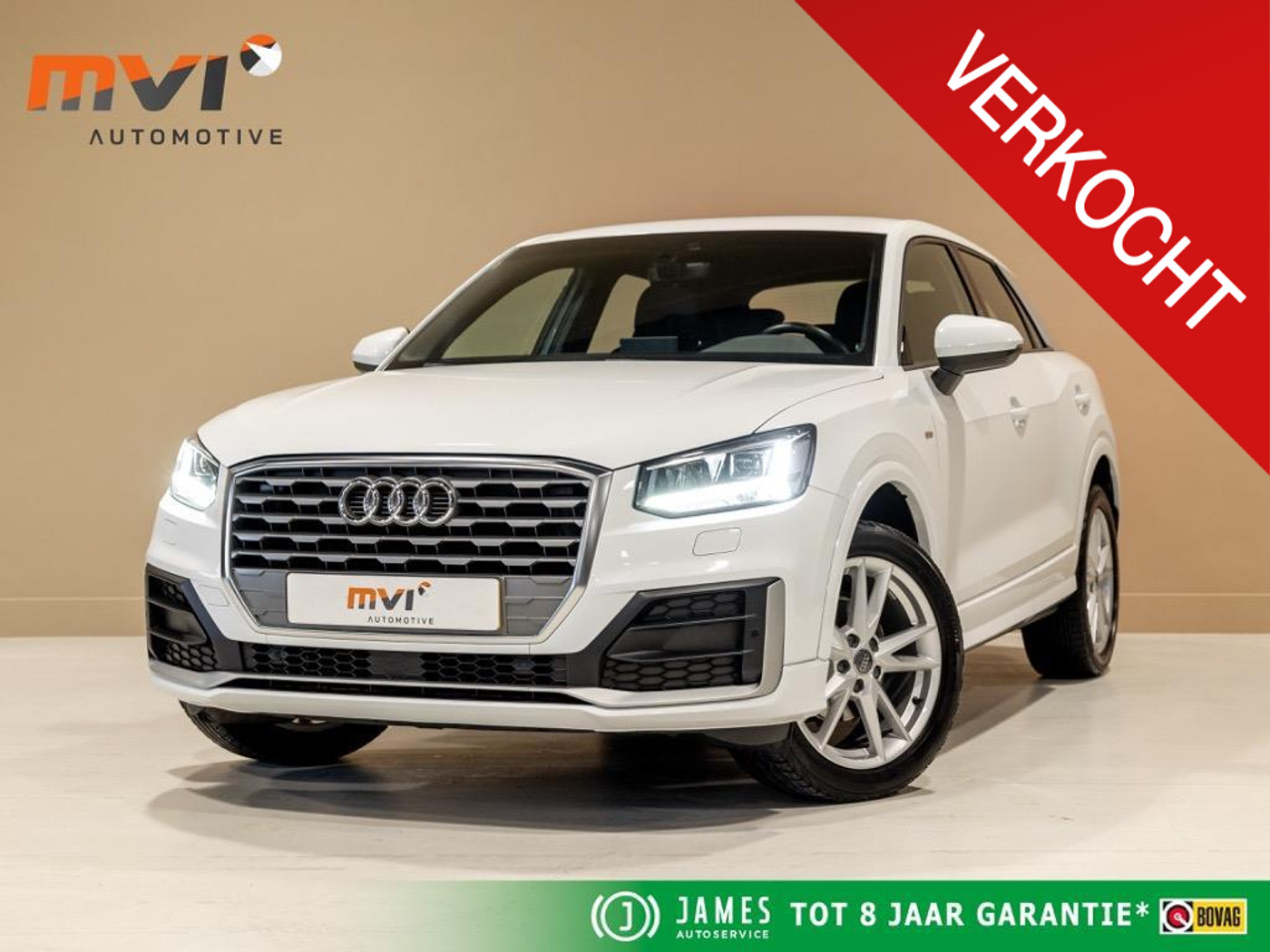 Audi Q2 30 TFSI 2x S-line / 116pk / Trekhaak / Cruise control / Clima 2020 - voorkant