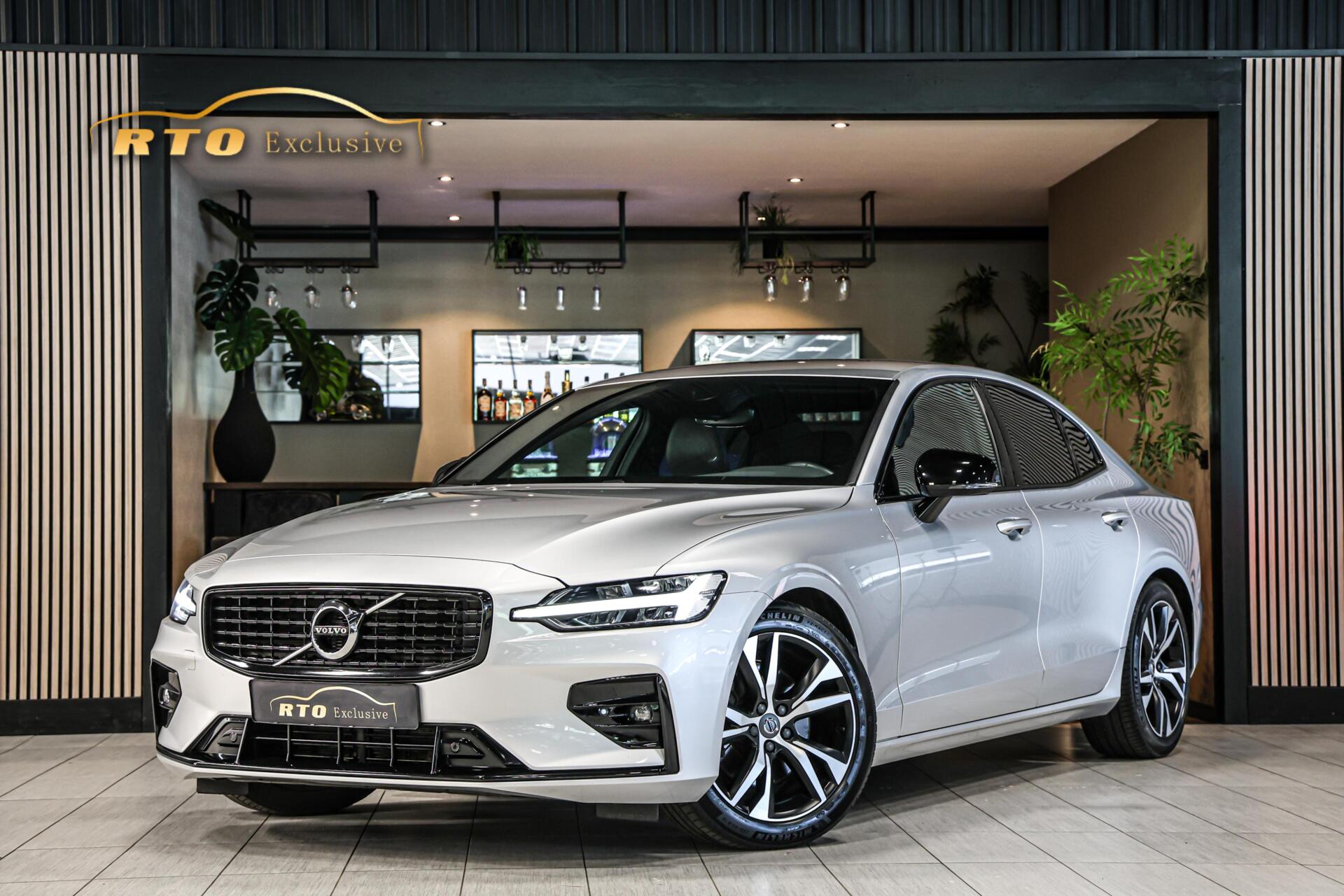 Volvo S60 2.0 B4 R-Design|H&K|Leer|Trekhaak|Carplay|ACC|ECC| 2021 - voorkant