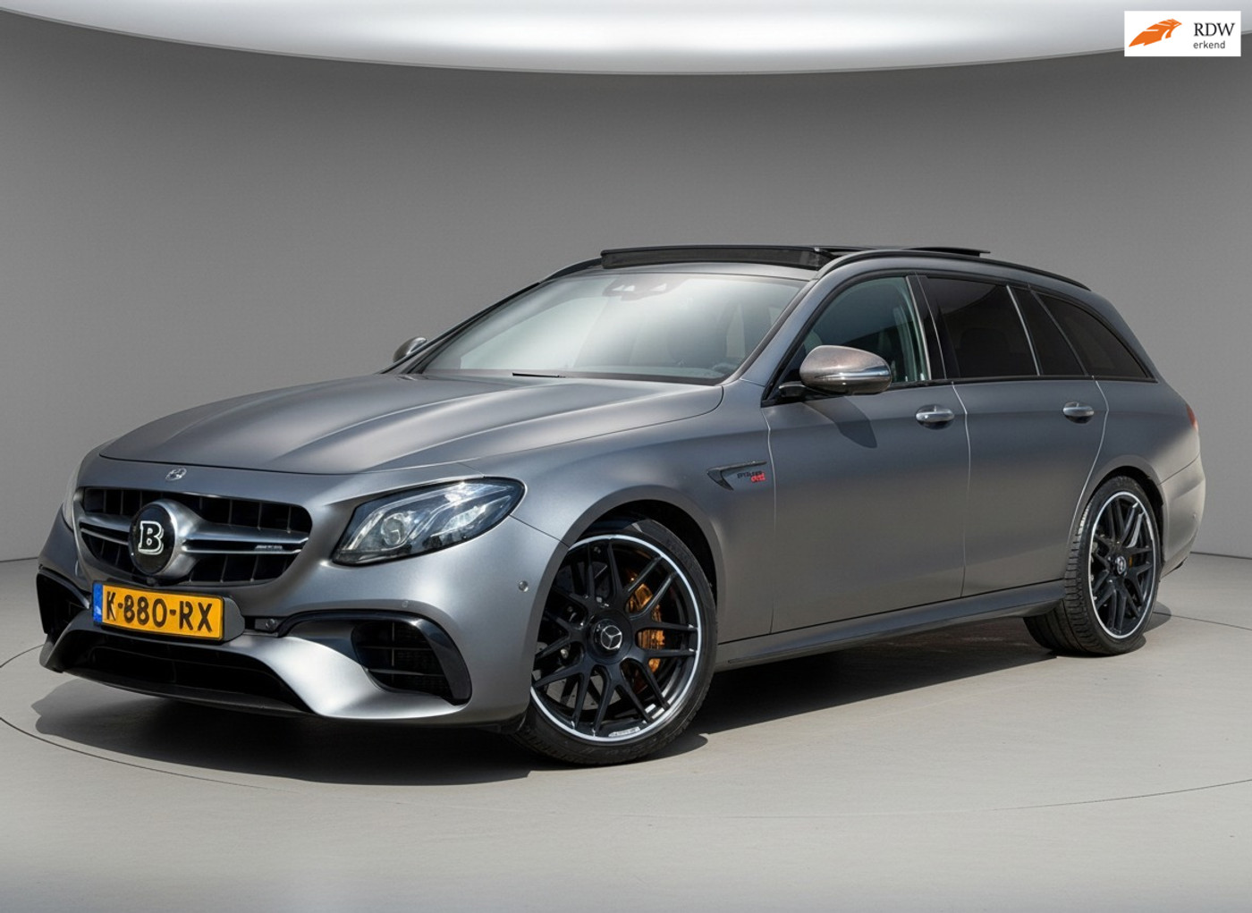 Mercedes-Benz AMG E 63 S AMG 63 S 4MATIC Premium Plus|Brabus 700|Keramisch|kuipstoelen|Stoelventilatie|Soft-close|Trekhaak| 2019 - voorkant