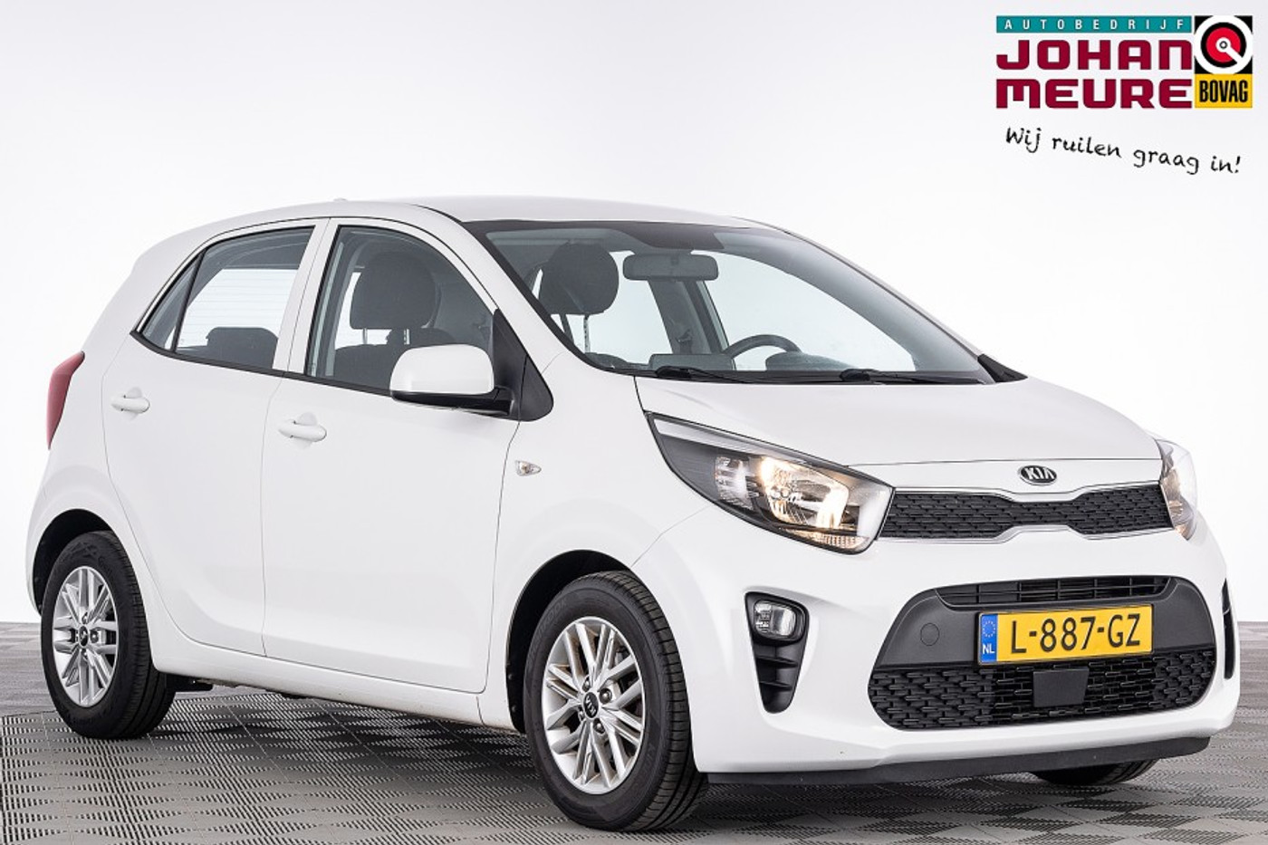Kia Picanto 1.0 DPi DynamicLine ✅ 1e Eigenaar | VELGEN | CARPLAY 2021 - voorkant
