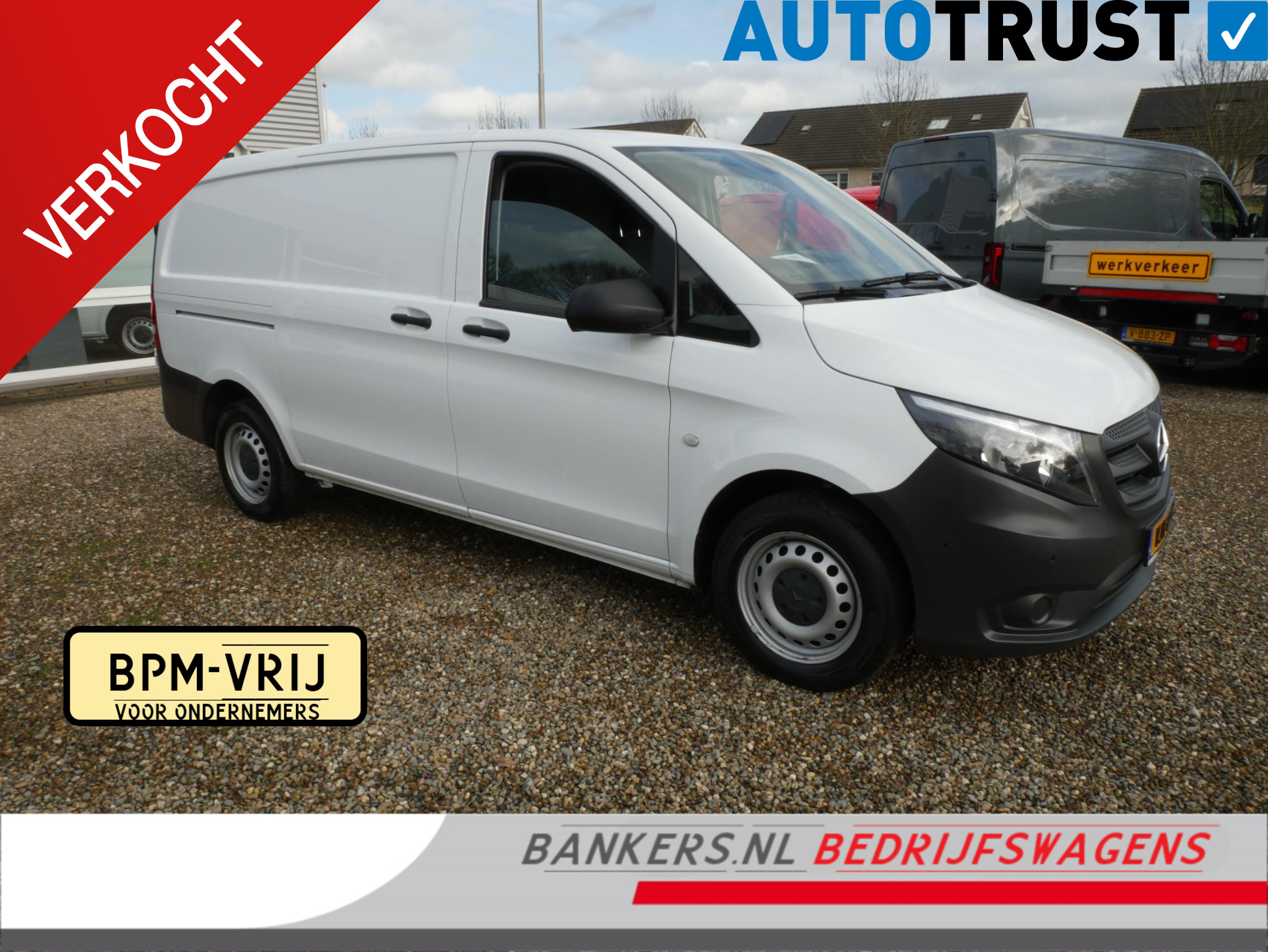 Mercedes-Benz Vito 116CDI 160PK Lang Airco Cam Mooie bus 2021 - voorkant