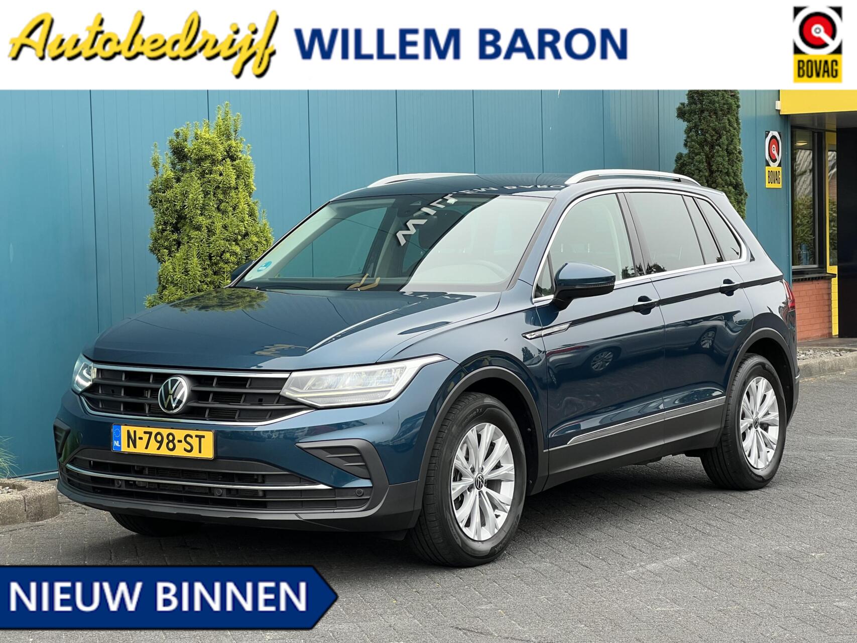 Volkswagen Tiguan 1.5 TSI Life Business TREKH.ELEK | ADAPT.CRUISE | CARPLAY | ELEK.A.KLEP | DIGI.DASHB | NAV | LED | PDC | LMV 1'EIG 2022 - voorkant
