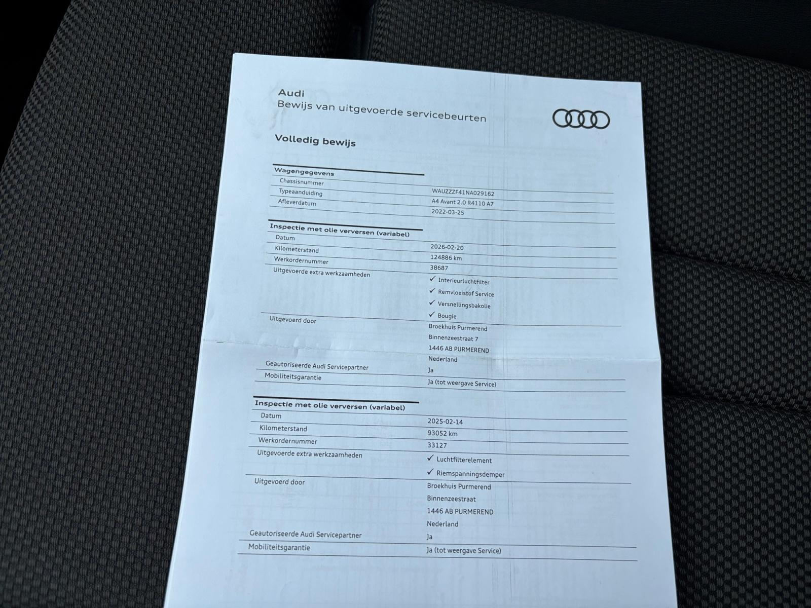 Foto van Audi A4 Avant