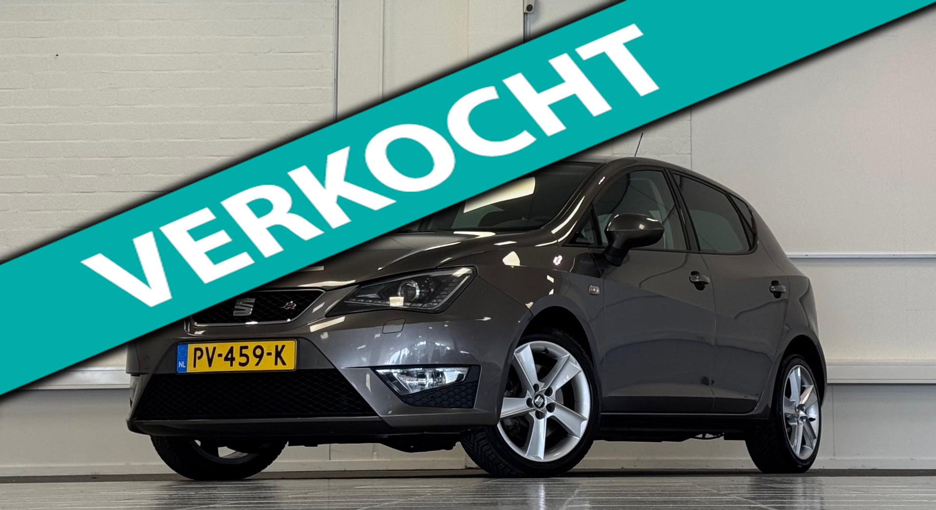 Seat Ibiza 1.0 EcoTSI FR Connect Automaat Camera Leer Navi Mooi! 2017 - voorkant
