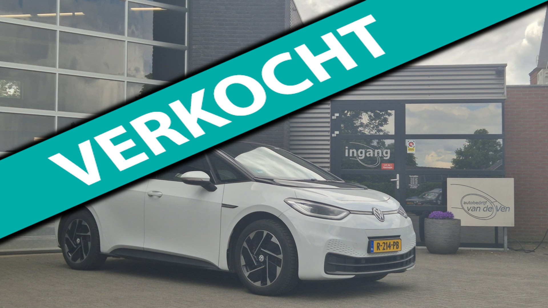 Volkswagen Id.3 Pro 150 KW Life 58 kWh, pano, camera, stoelverwarming, trekhaak, app connect 2021 - voorkant