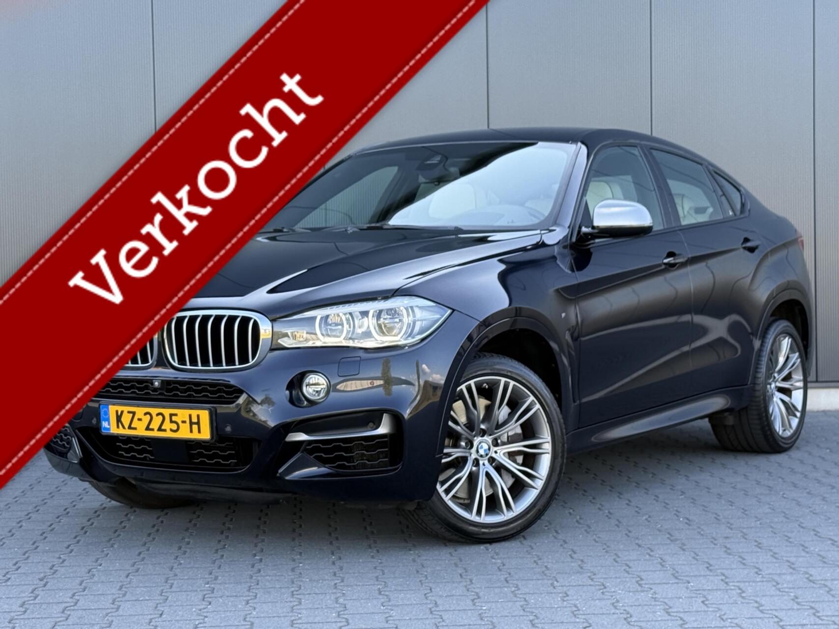 BMW X6 M50d 2017 - voorkant