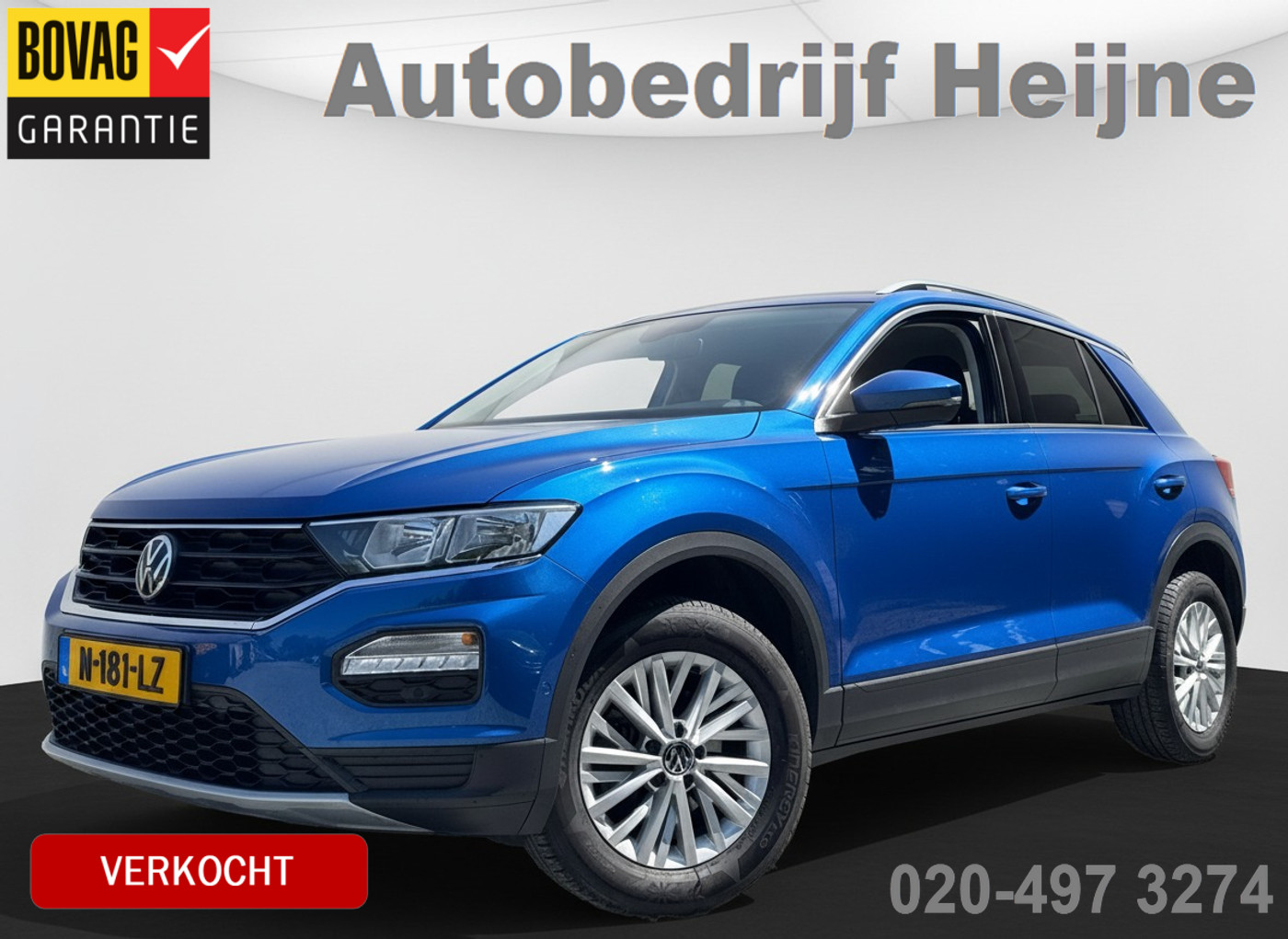 Volkswagen T-roc 1.5 TSI DSG BUSINESS 2021 - voorkant
