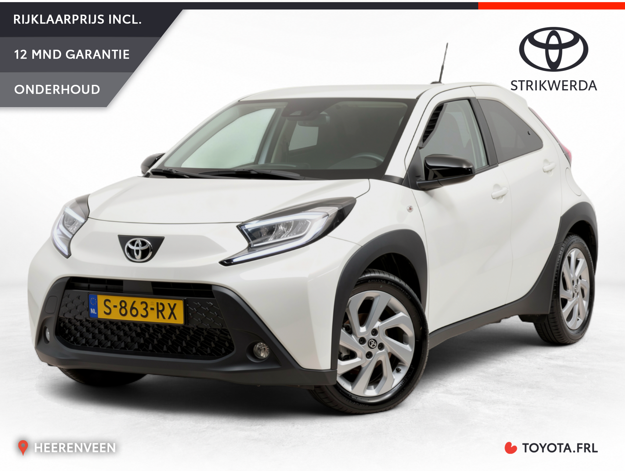 Toyota Toyota Aygo X 1.0 VVT-i MT first 2023 - voorkant