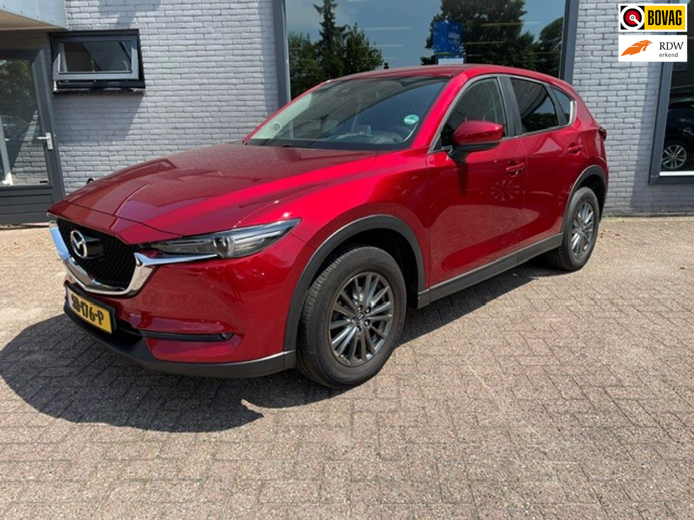 Mazda Mazda Cx-5 2.0 SkyActiv-G 165 TS+ |Automaat |Stoel-en stuur verwarming | Trekhaak | Navi 2018 - voorkant
