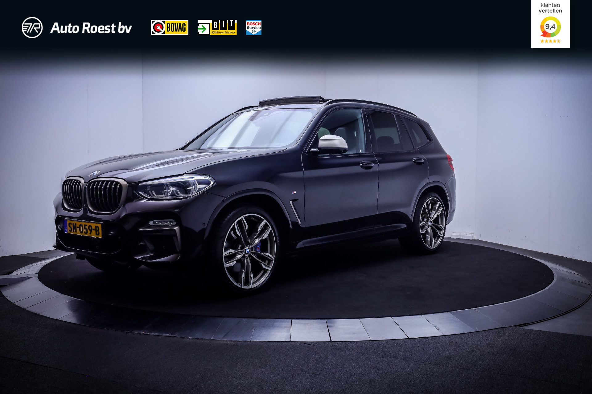 BMW X3 M40i M40i xDrive LAUNCH EDITION High Executive 2018 - voorkant