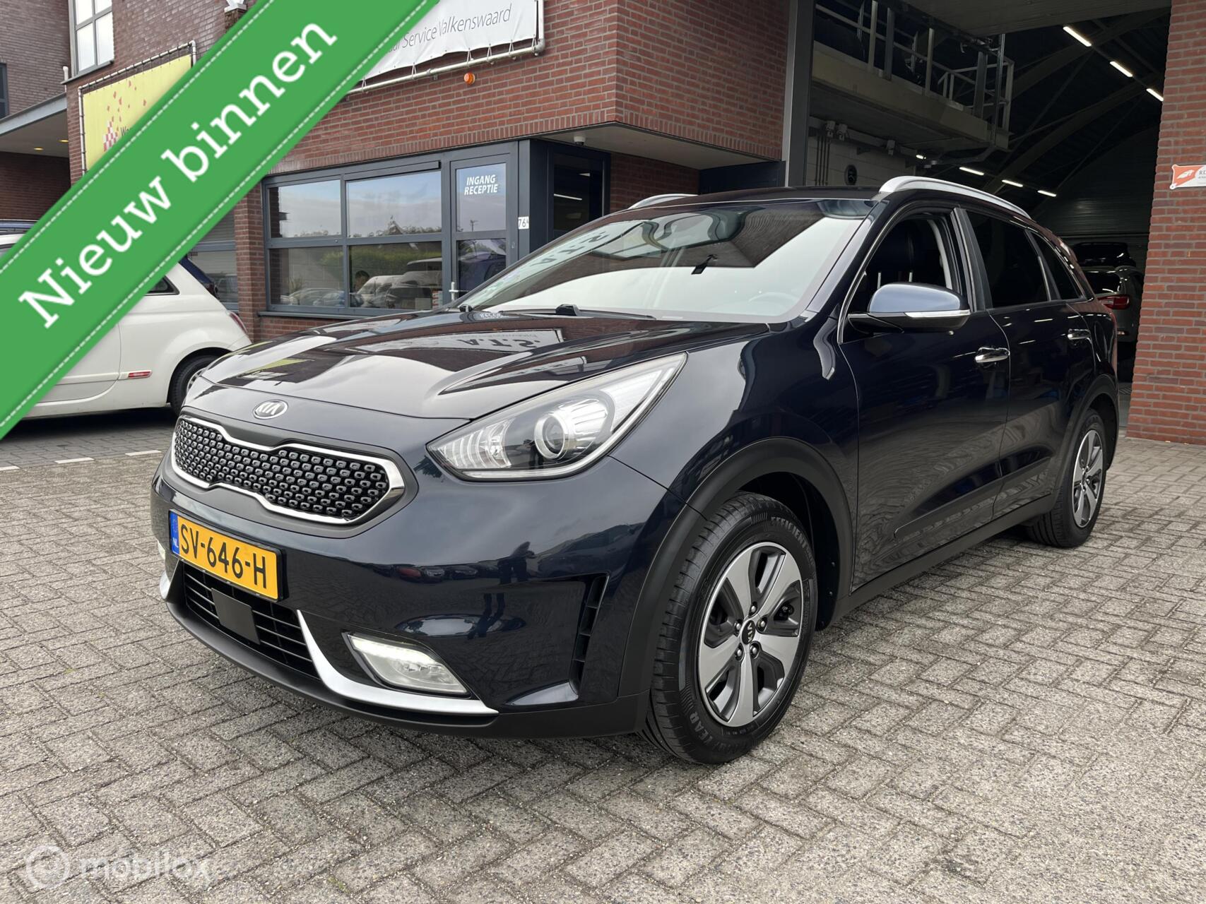 Kia Niro 1.6 GDi Hybrid DynamicLine LEDER*NAVI*TREKHAAK*ACC* 2018 - voorkant