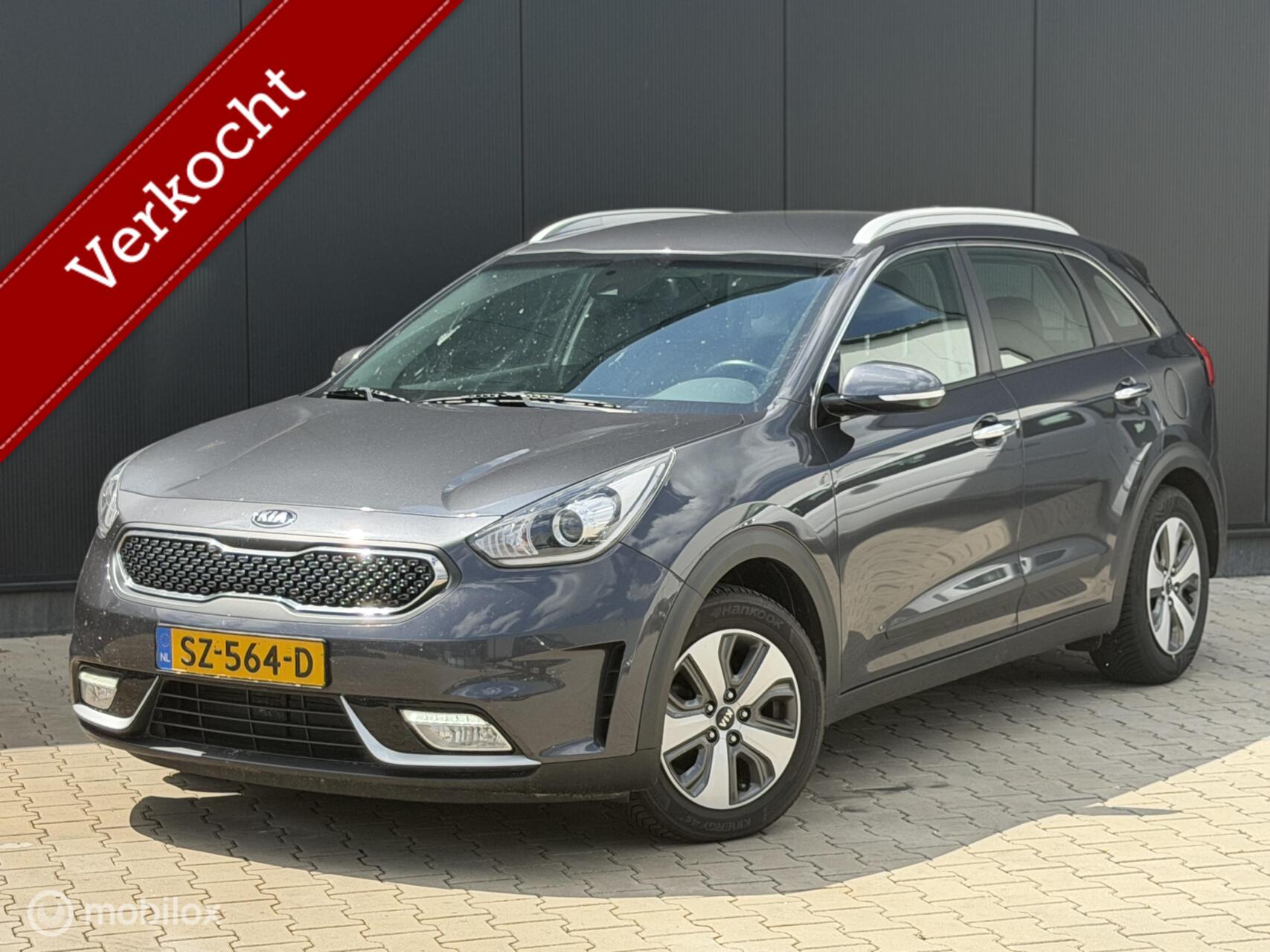 Kia Niro 1.6 GDi Hybrid DynamicLine | CRUISE | TREKHAAK | CARPLAY | 2018 - voorkant