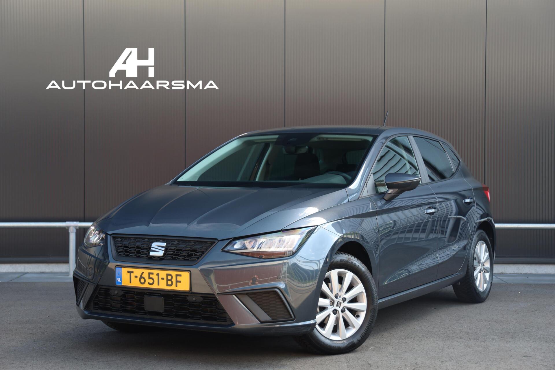Seat Ibiza 1.0 EcoTSI 95pk Style Business Connect Virtual Clima Cruise Stoelverwarming LED Fabrieksgarantie DAB NL-Auto 2023 - voorkant