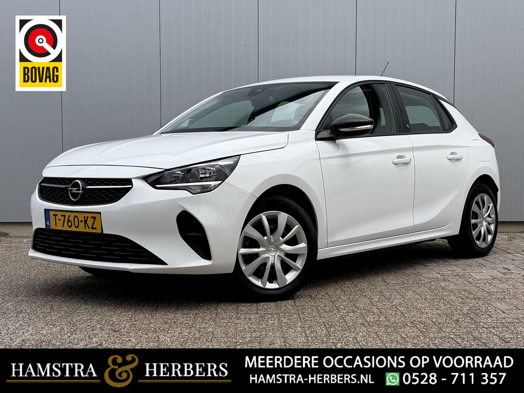 Opel Corsa 50 kWh wit 2023 - voorkant