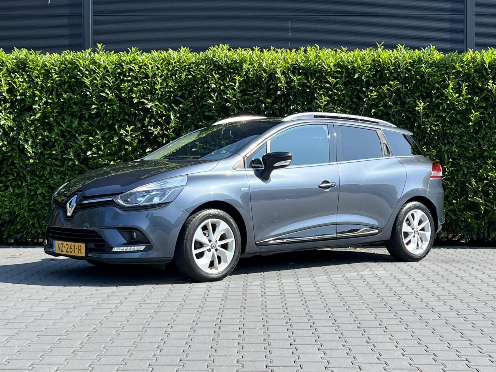 Renault Clio 1.5 dCi Ecoleader Limited, EURO6, NL AUTO, NAP LOGISCH, AIRCO, NAVIGATIE, CRUISE CONTROL, LICHTMETAAL 16" 2017 - voorkant