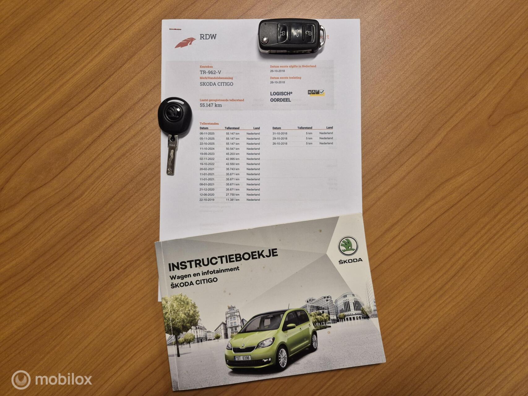 Foto van Skoda Citigo