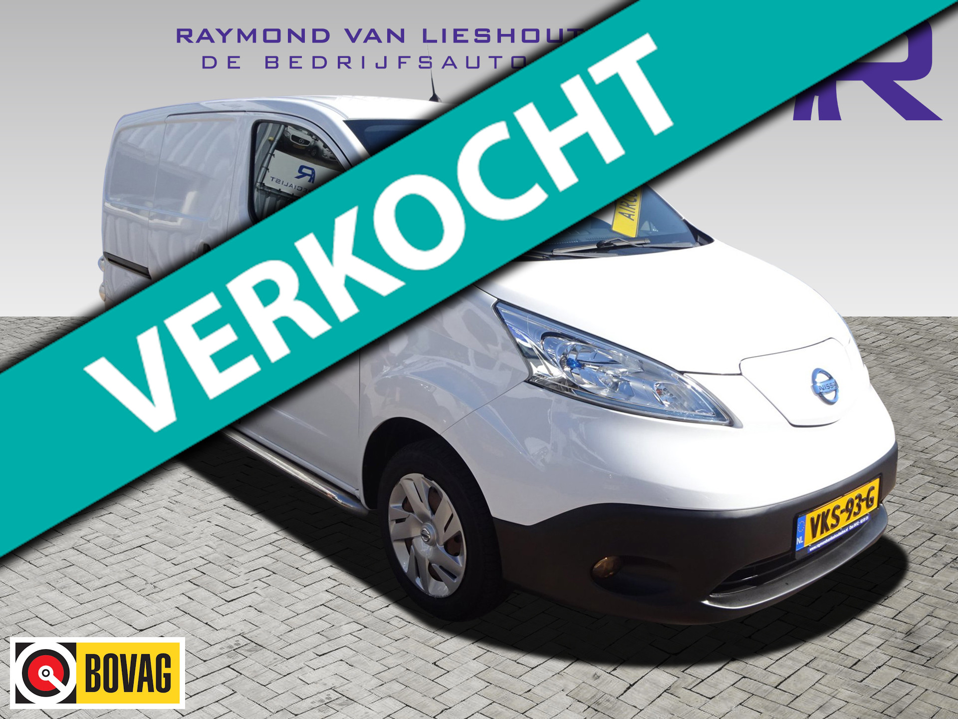Nissan Nissan E-nv200 Business 40 kWh 2.ZERO S.O.H 90% ( Grotere accu ) AIRCO NAVIGATIE 2021 - voorkant