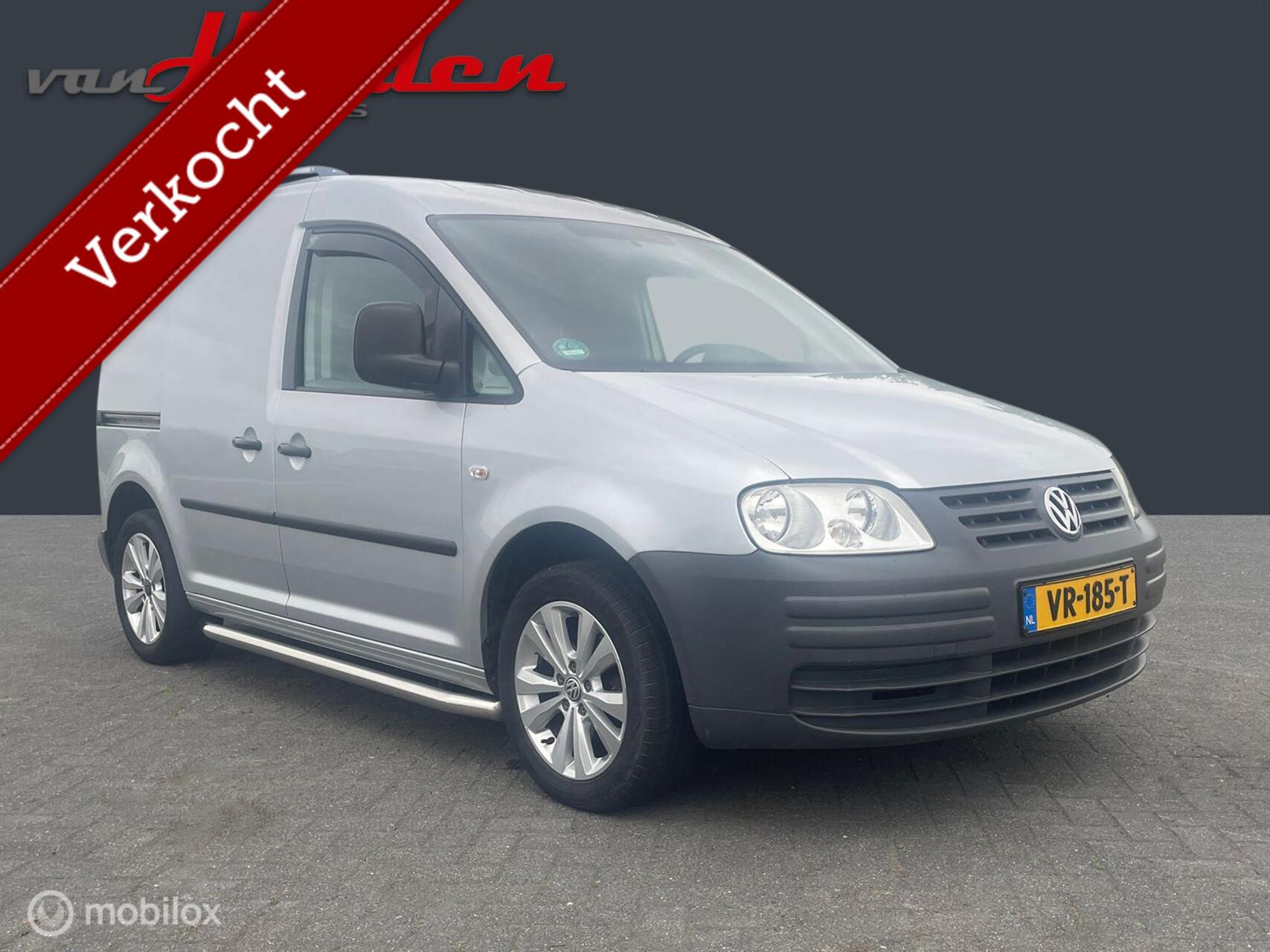 Volkswagen Caddy 1.4 Benzine! Dakrail Sidebar Trekhaak LMV Nette Auto! 2009 - voorkant