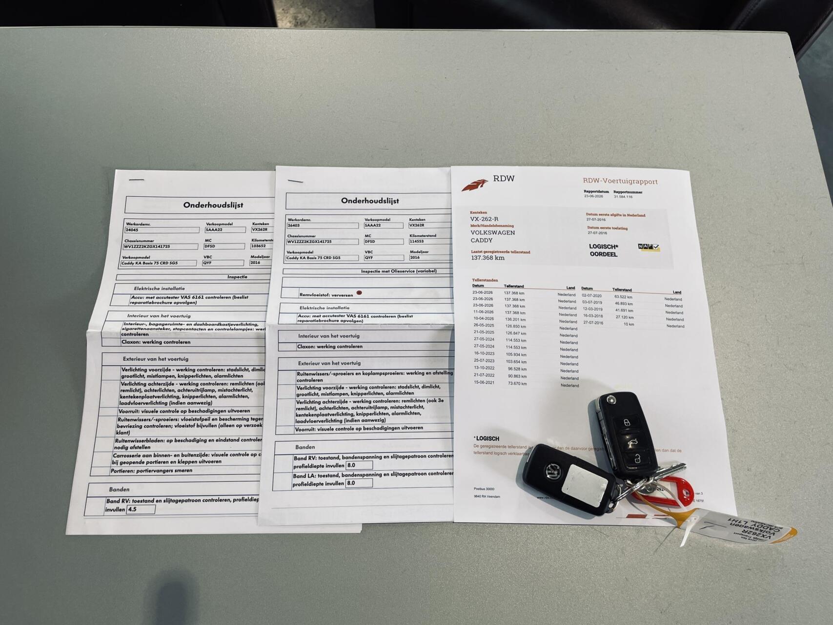 Foto van Volkswagen Caddy