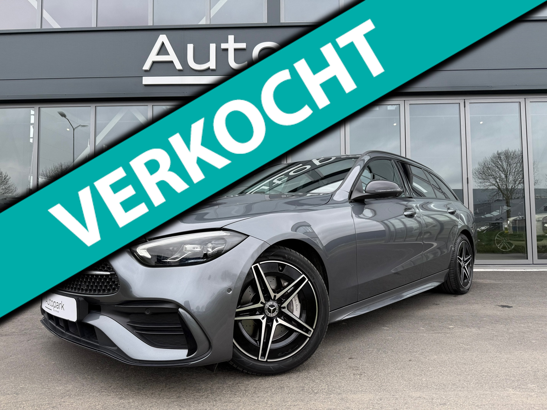 Mercedes-Benz C 200 200 AMG Line Dealer Onderhouden 2022 - voorkant