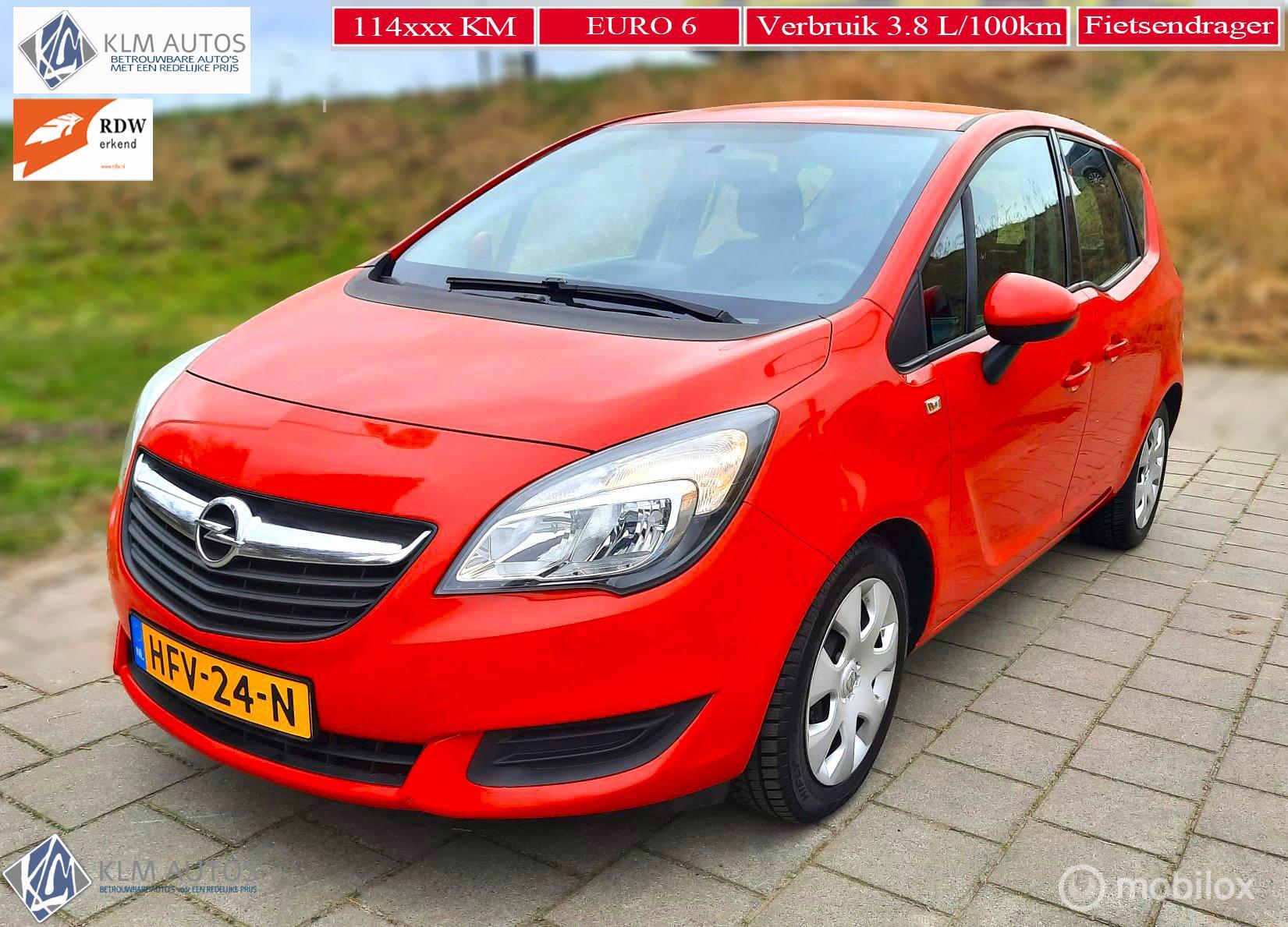 Opel Meriva 1.6 CDTi Cosmo " EURO 6" 2014 - voorkant