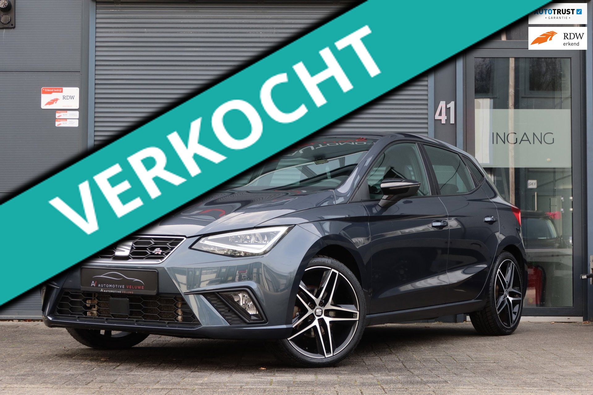 Seat Ibiza 1.0 TSI FR Business Intense Plus Beats|Cruise|Sfeer|Carplay|VOL 2021 - voorkant