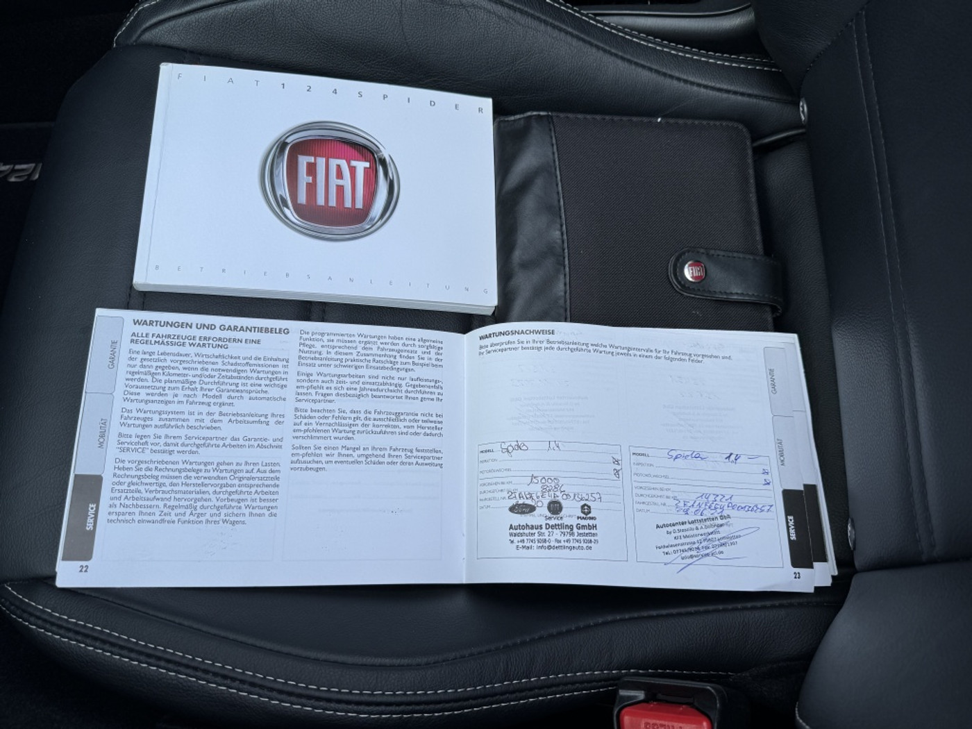 Foto van Fiat Fiat 124 Spider