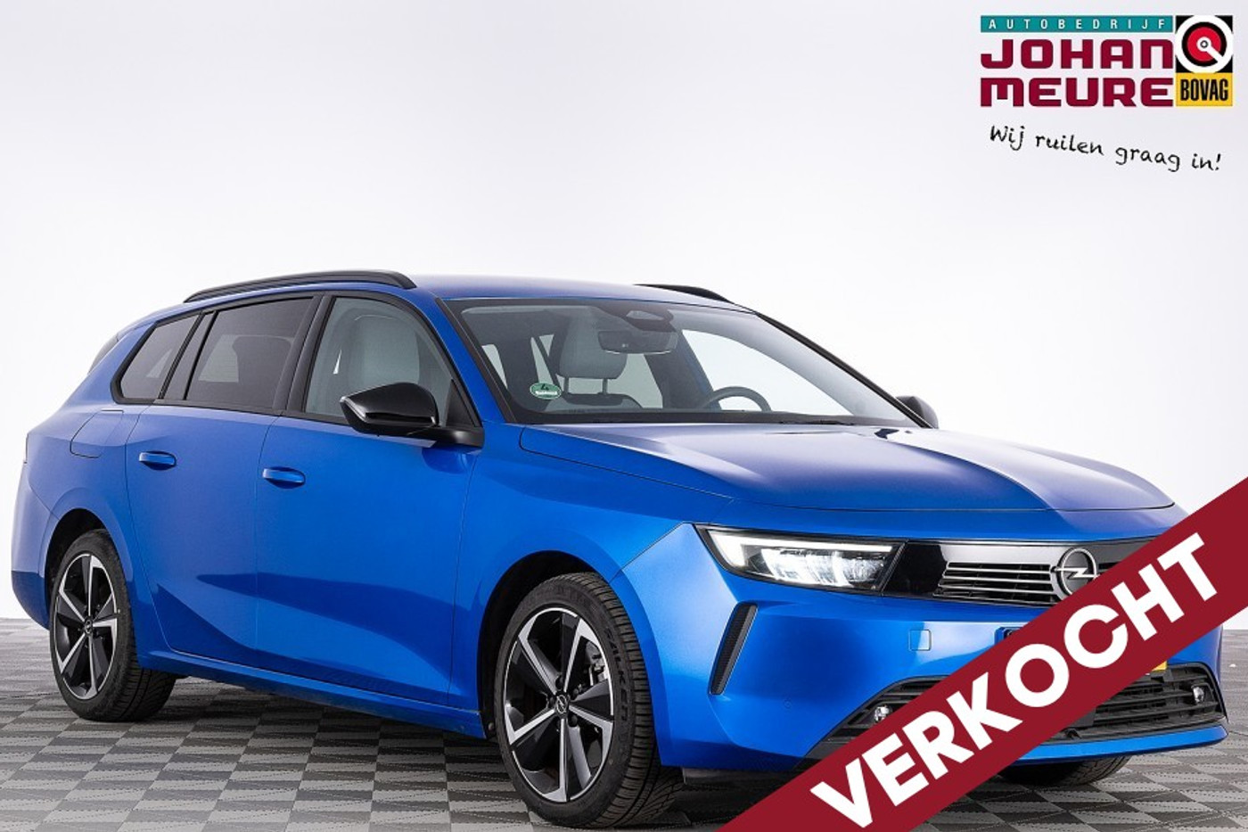 Opel Astra Sports Tourer 1.6 Turbo Plug in Hybrid Elegance | Full LED | AGR | KEYLESS -2e PINKSTERDAG OPEN!- 2024 - voorkant