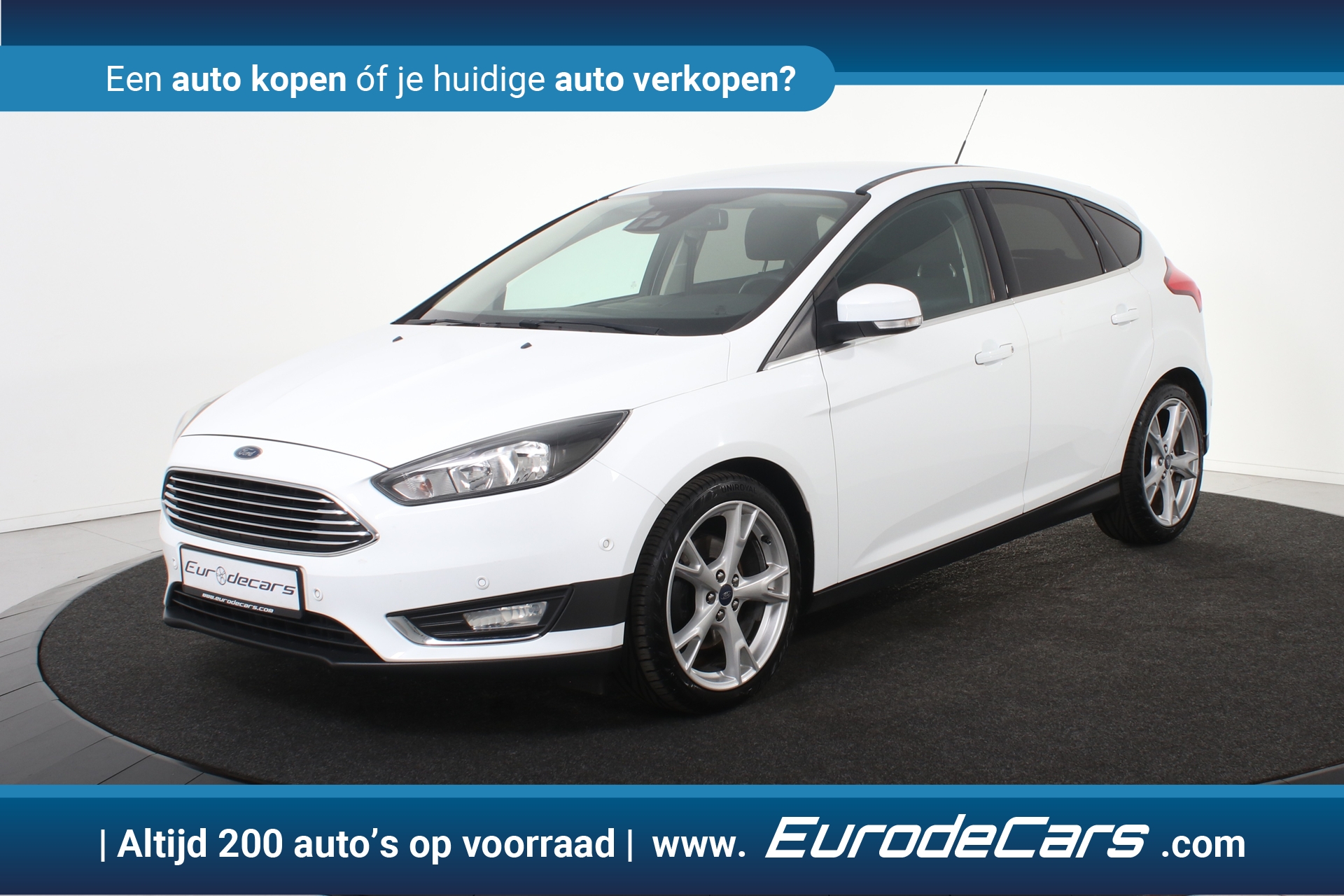 Ford Focus 1.5 Sport 150 pk *Navigatie*Stoelverwarming*PDC* 2015 - voorkant