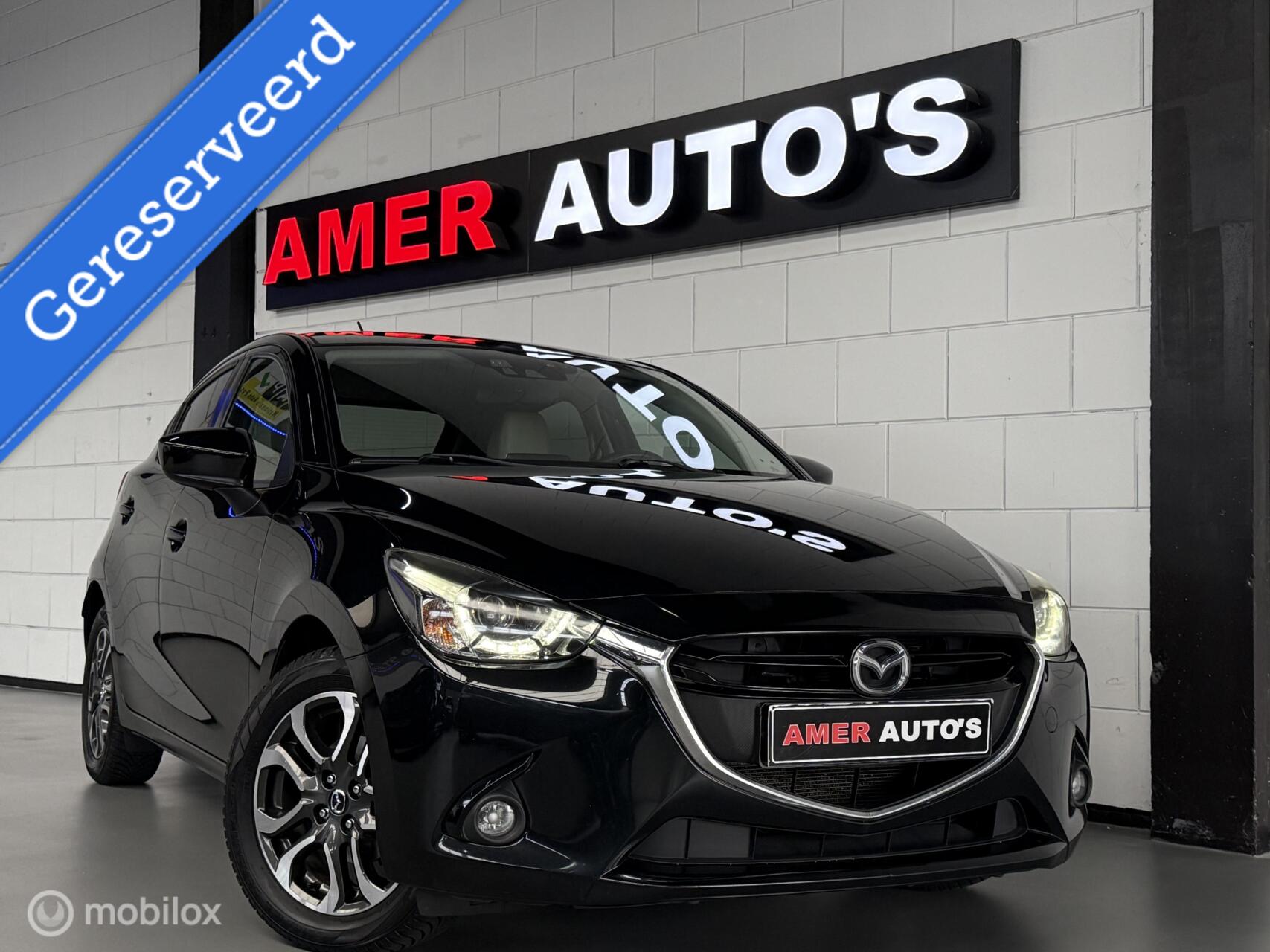 Mazda 2 1.5 Skyactiv-G GT-M/Automaat/Half leder/Xenon/UNIEK! 2015 - voorkant