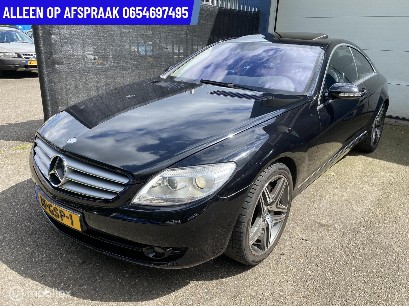 Mercedes-Benz CL 500 500 149.DKM AUT ECC STOEL/KOEL/VERW SCHUIFDAK 2007 - voorkant