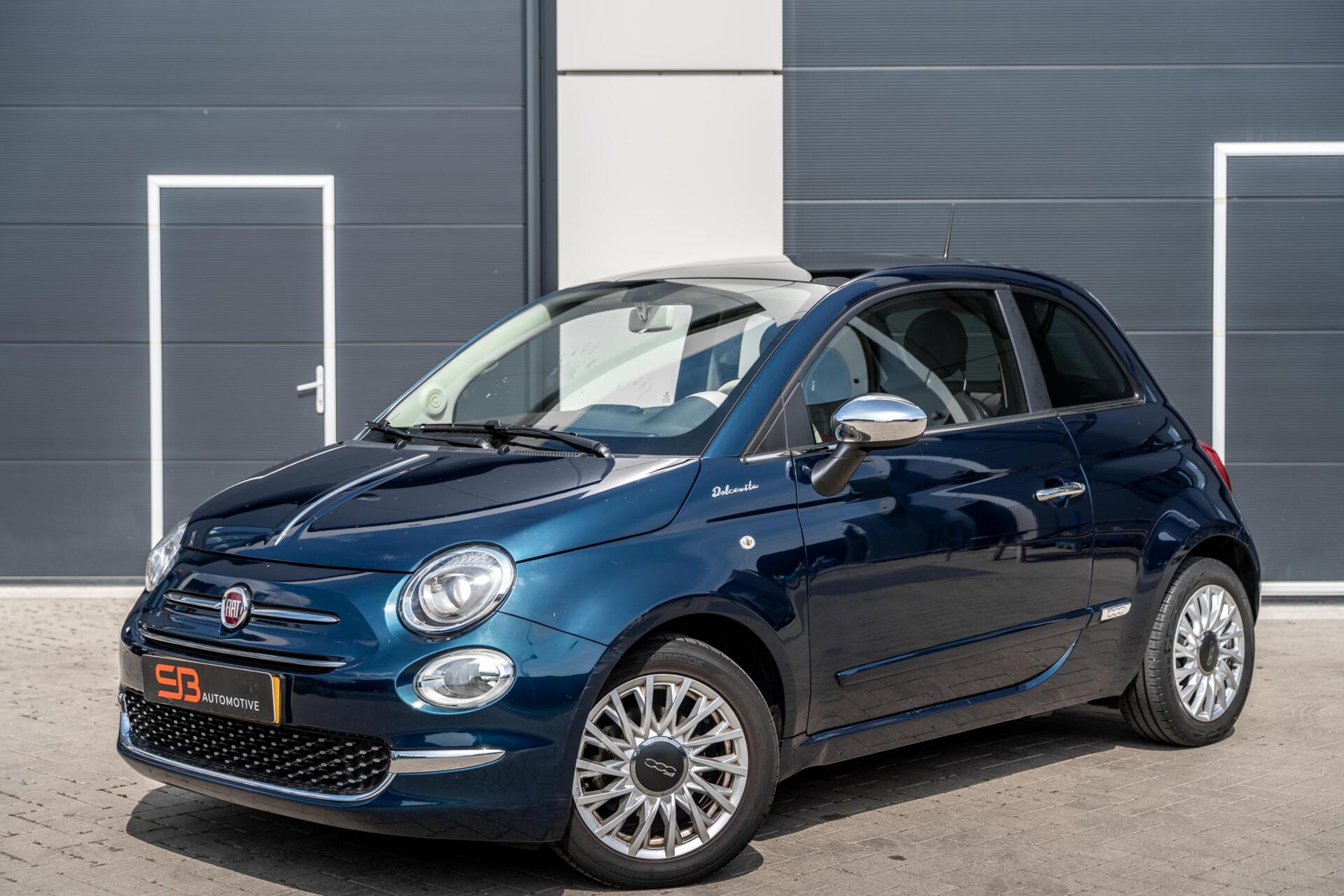 Fiat 500 1.0 Hybrid Dolcevita Leder|Cruise|Sensor|Pano|Vol! 2021 - voorkant