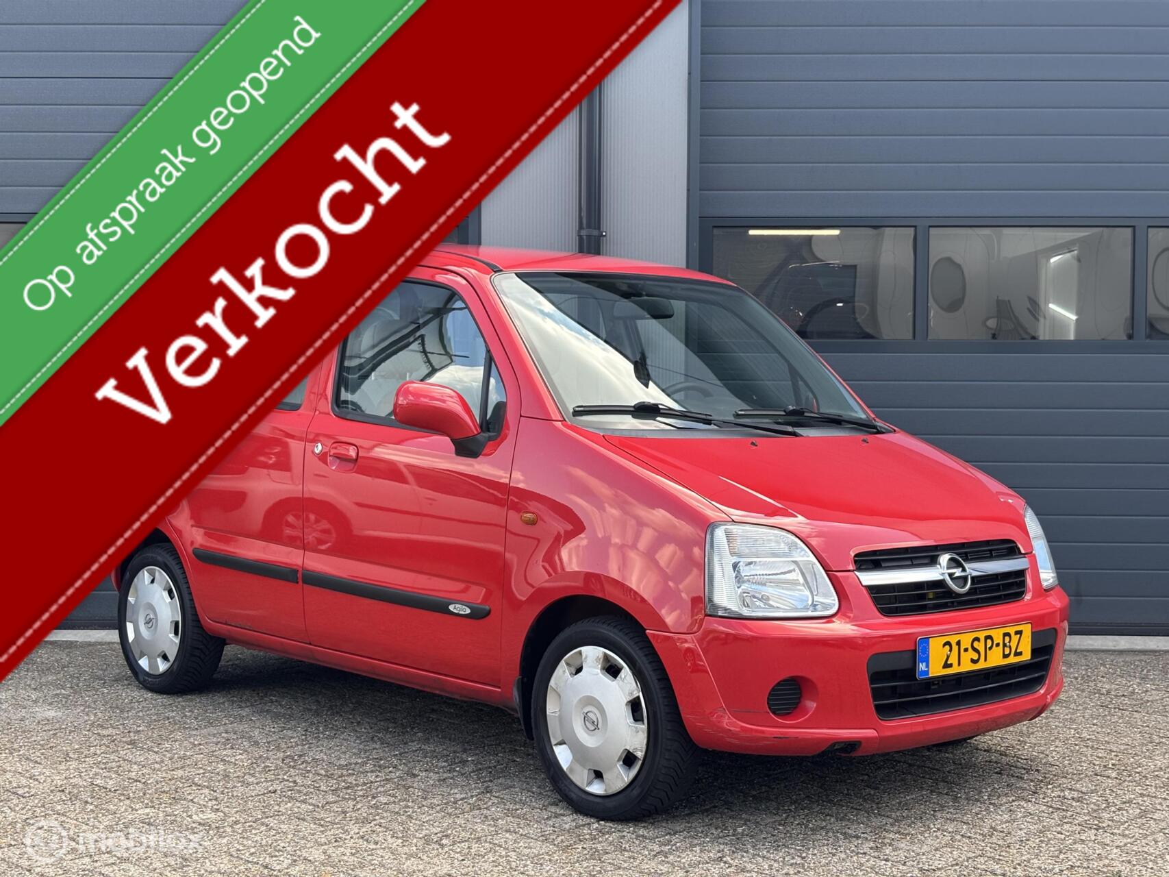 Opel Agila 1.2-16V Temptation Uitvoering // Airco & Hoog Zit 2006 - voorkant