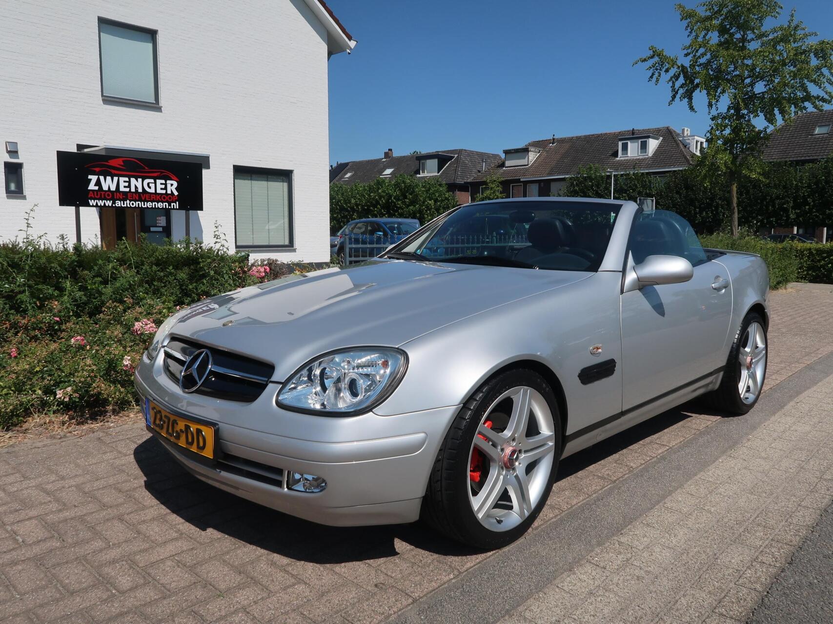 Mercedes-Benz SLK 230 Kompressor 230 K Aut NAVIGATIE|BLUETOOTH|AIRCO|CRUISECONTROL|STOELVERWARMING|ZEER MOOI|PERFECT ONDERHOUDEN 1999 - voorkant