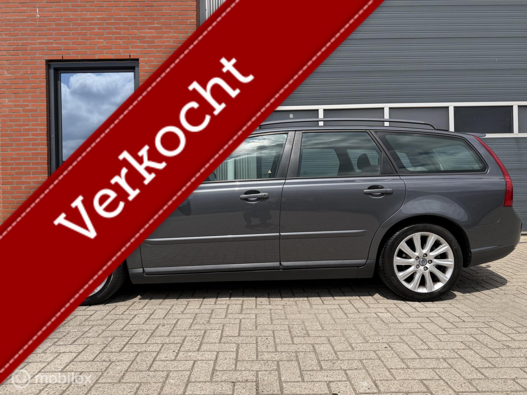 Volvo V50 2.4 Aut. Edition 2 - LPG G3 - nw. dist. riem 2008 - voorkant