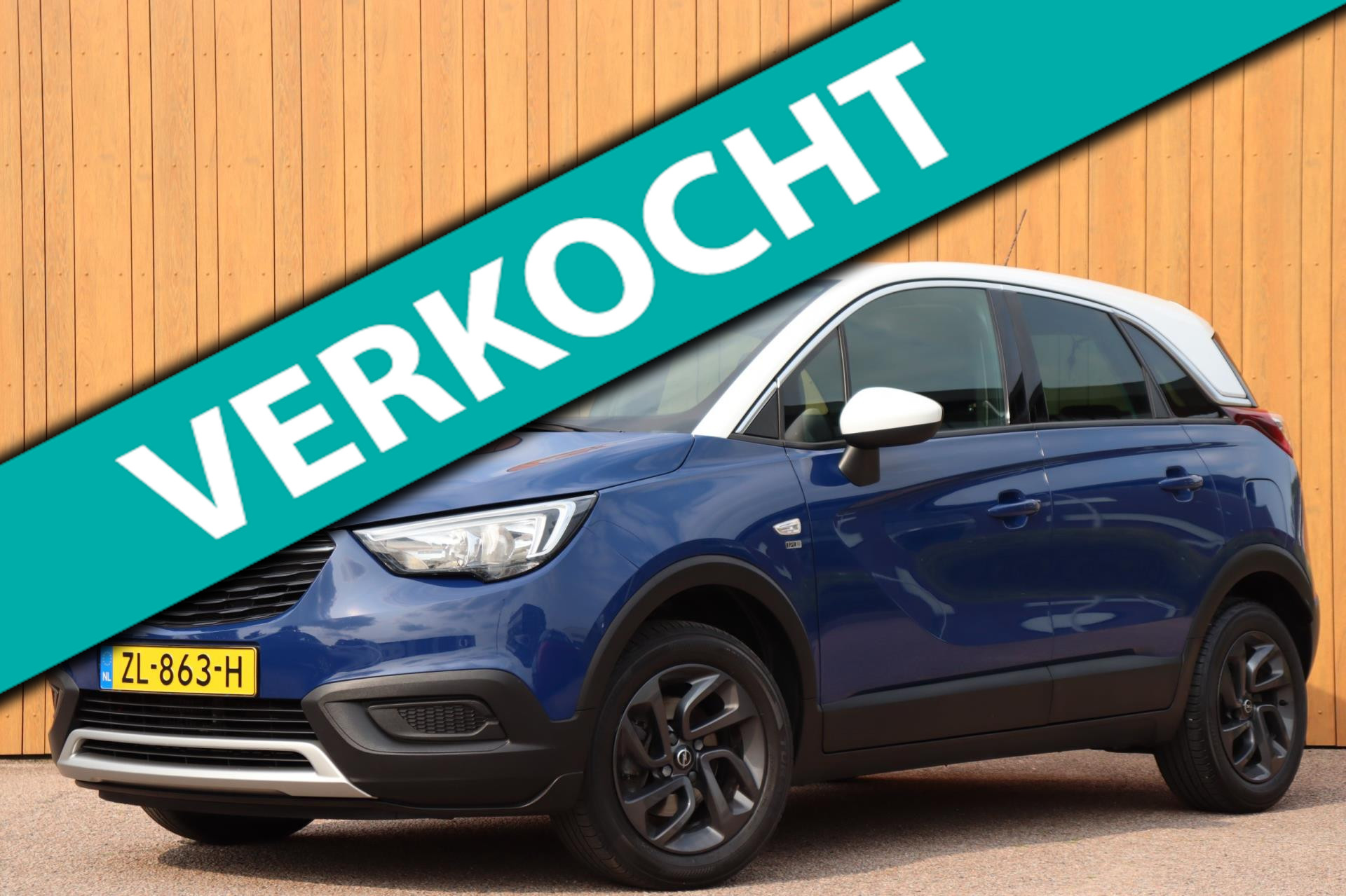 Opel Crossland X 1.2 Turbo 120 Jaar Edition org. NL-auto 2019 - voorkant