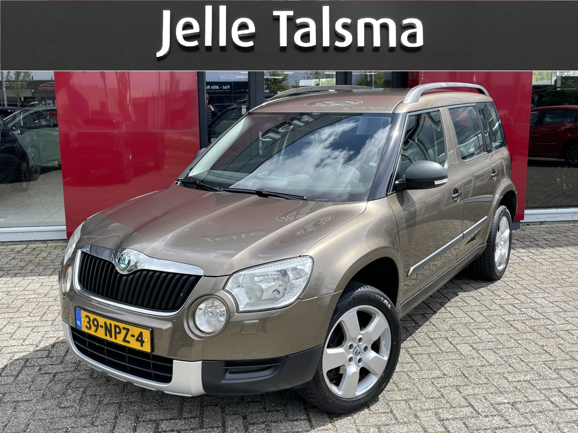 Skoda Yeti 1.2 TSI Active Plus | Parkeersensoren achter | Lichtmetalenvelgen 2010 - voorkant