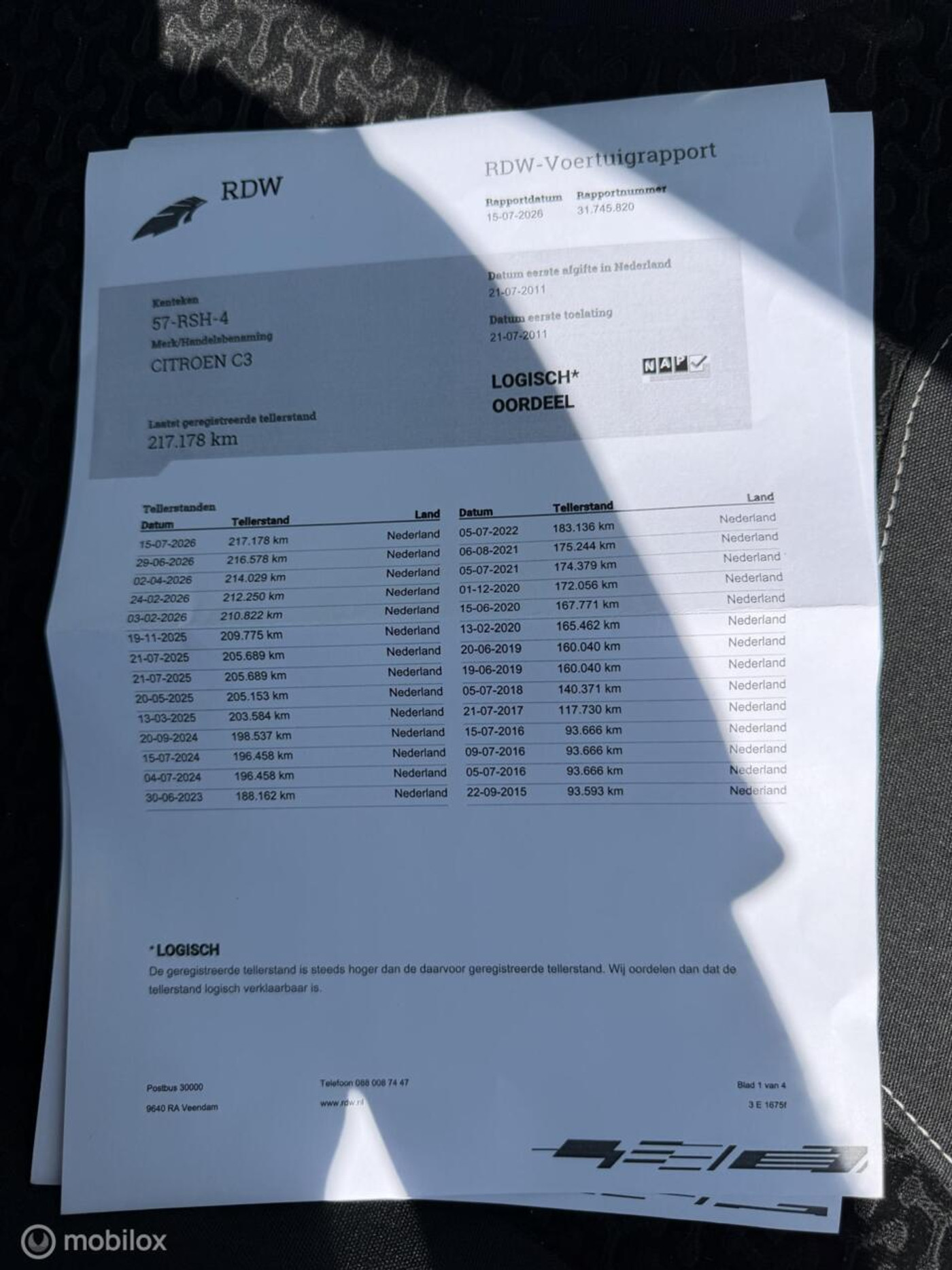 Foto van Citroen C3
