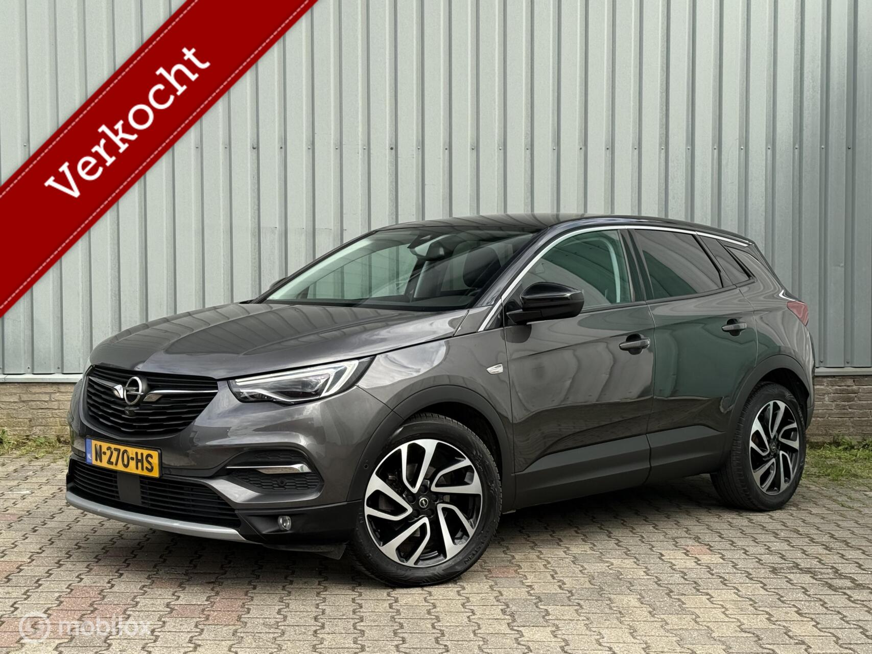 Opel Grandland X 1.2 Turbo Ultimate AUT | Leer | 360 2018 - voorkant