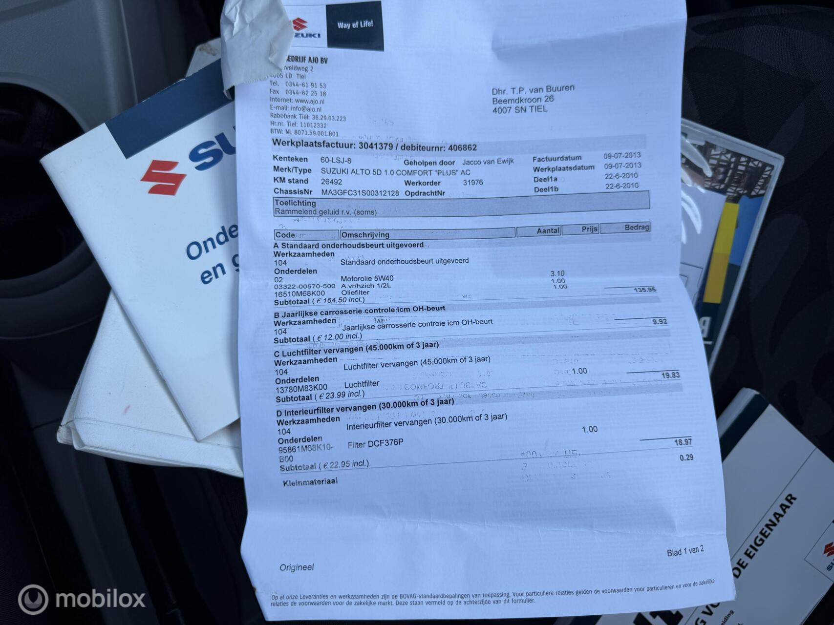 Foto van Suzuki Alto