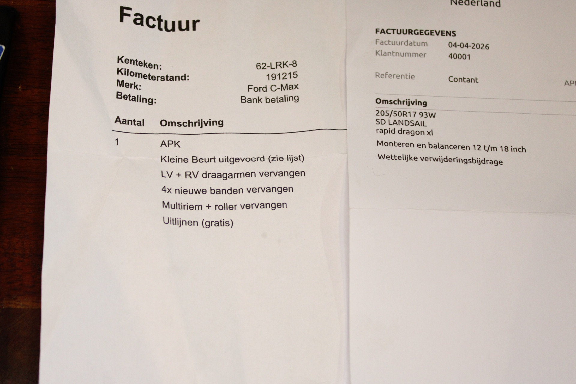 Foto van Ford C-max